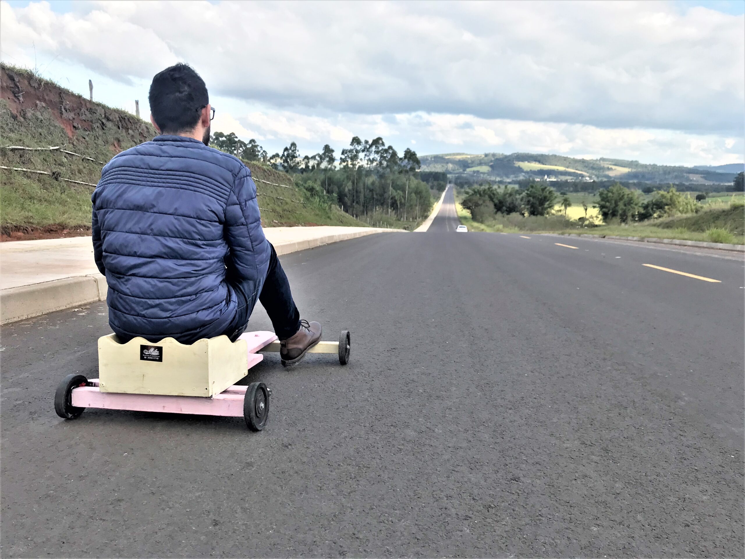 Competição de carrinhos de rolimã será promovida na Estrada do Pinhal em Parobé