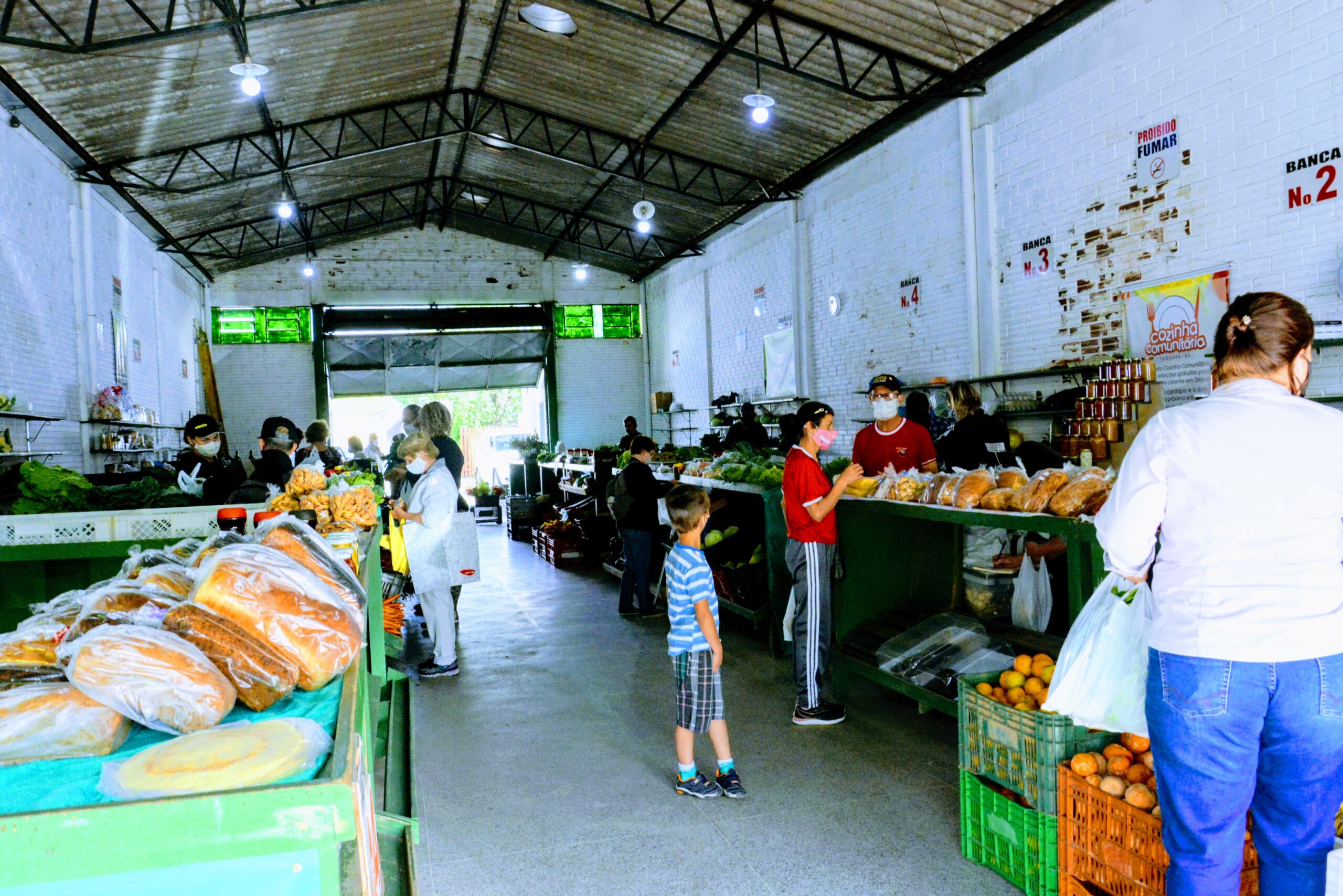 Feira do Produtor de Taquara receberá R$ 40 mil do Município para a substituição de bancas
