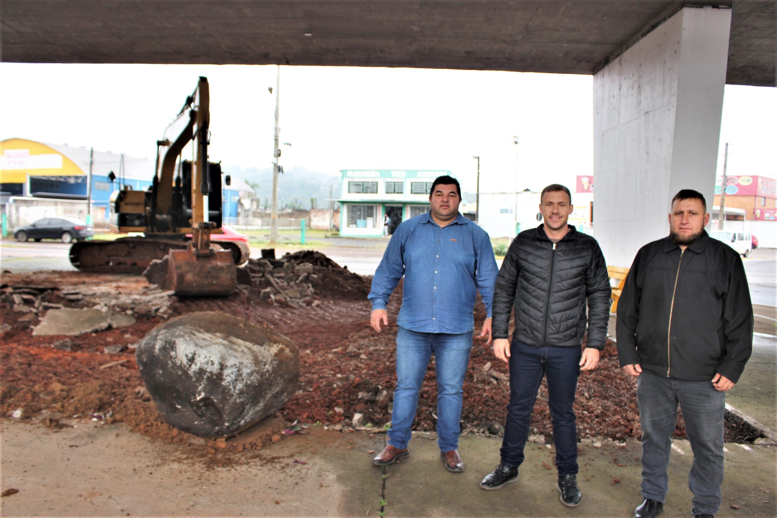 Administração Municipal promove melhorias no viaduto de acesso ao bairro Alexandria em Parobé