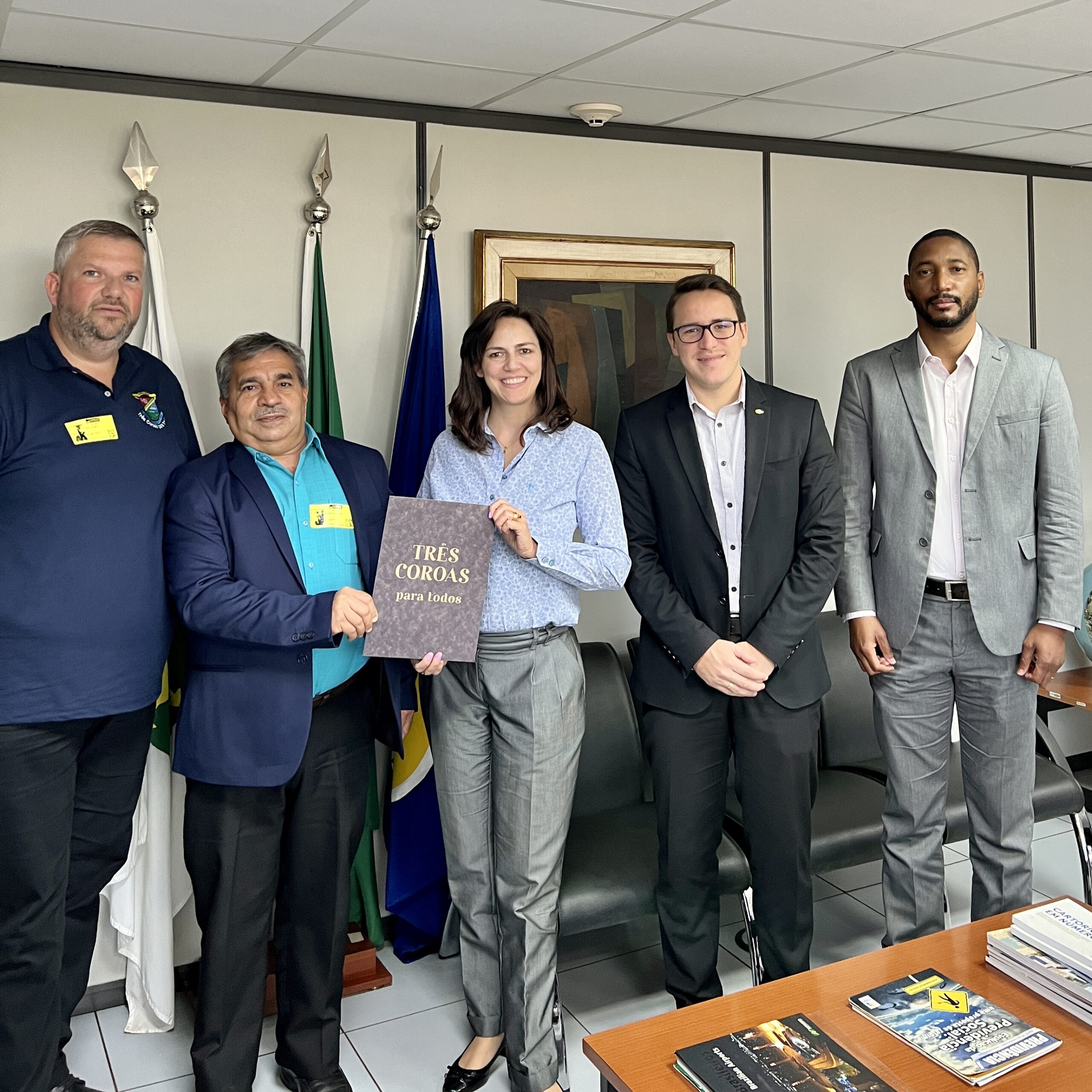 Prefeito de Três Coroas comemora bons resultados de sua recente viagem a Brasília