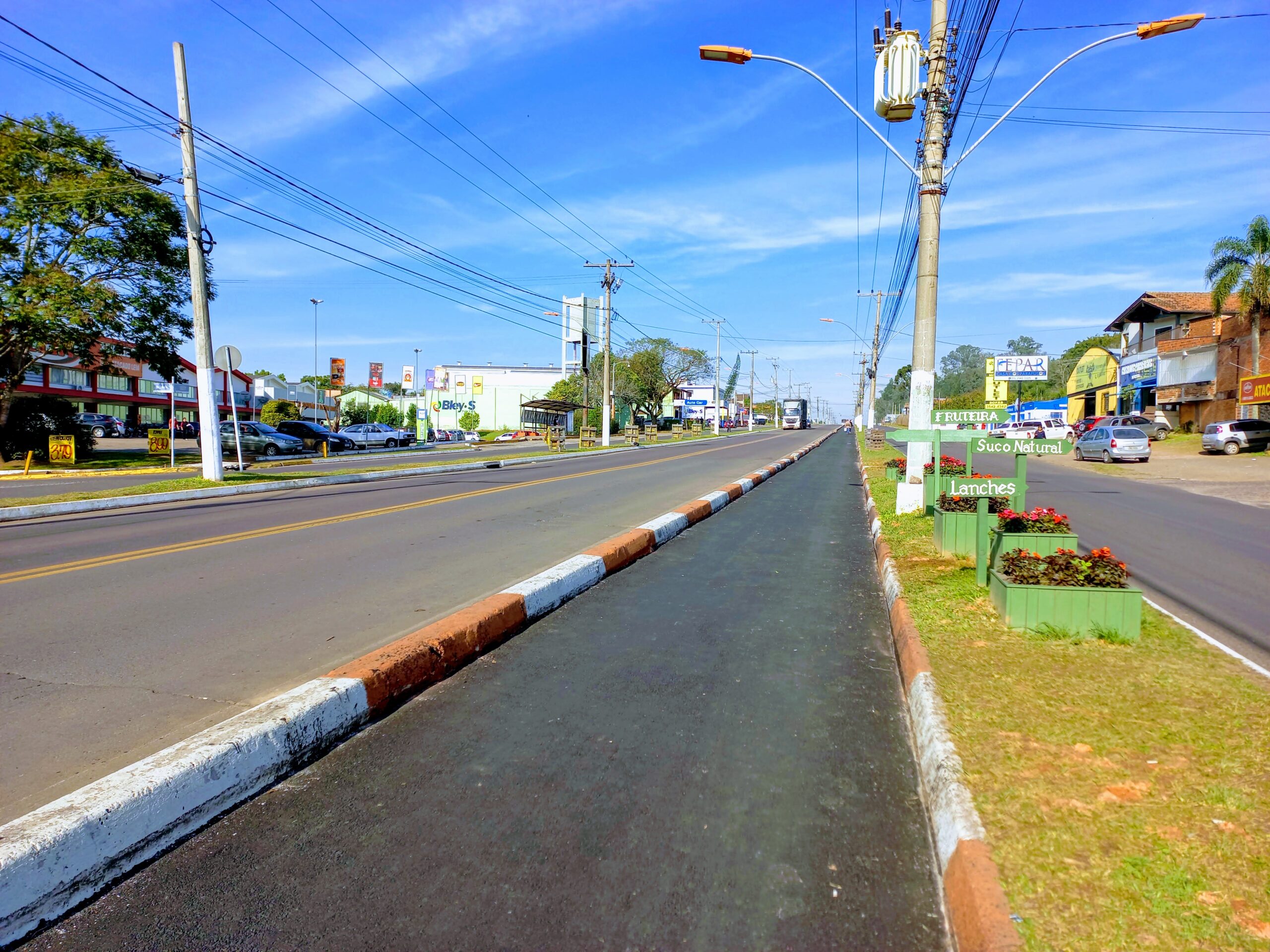 Ciclovia de Taquara está sendo recapeada e obra será concluída nos próximos dias