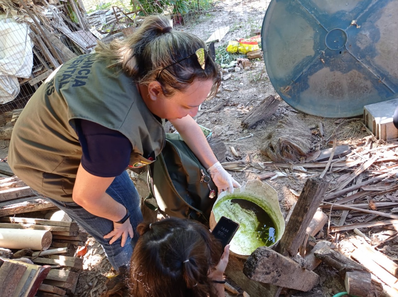 Vigilância Ambiental de Taquara realiza a terceira etapa do Levantamento de Índice Rápido para o Aedes aegypti