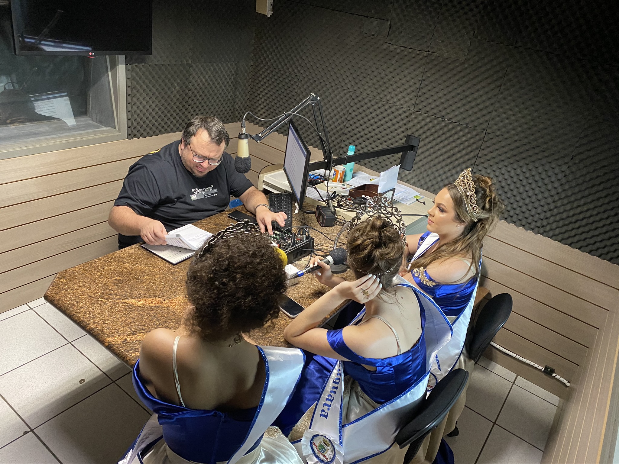 Soberanas de Taquara divulgam a primeira edição da Festa da Colônia na região