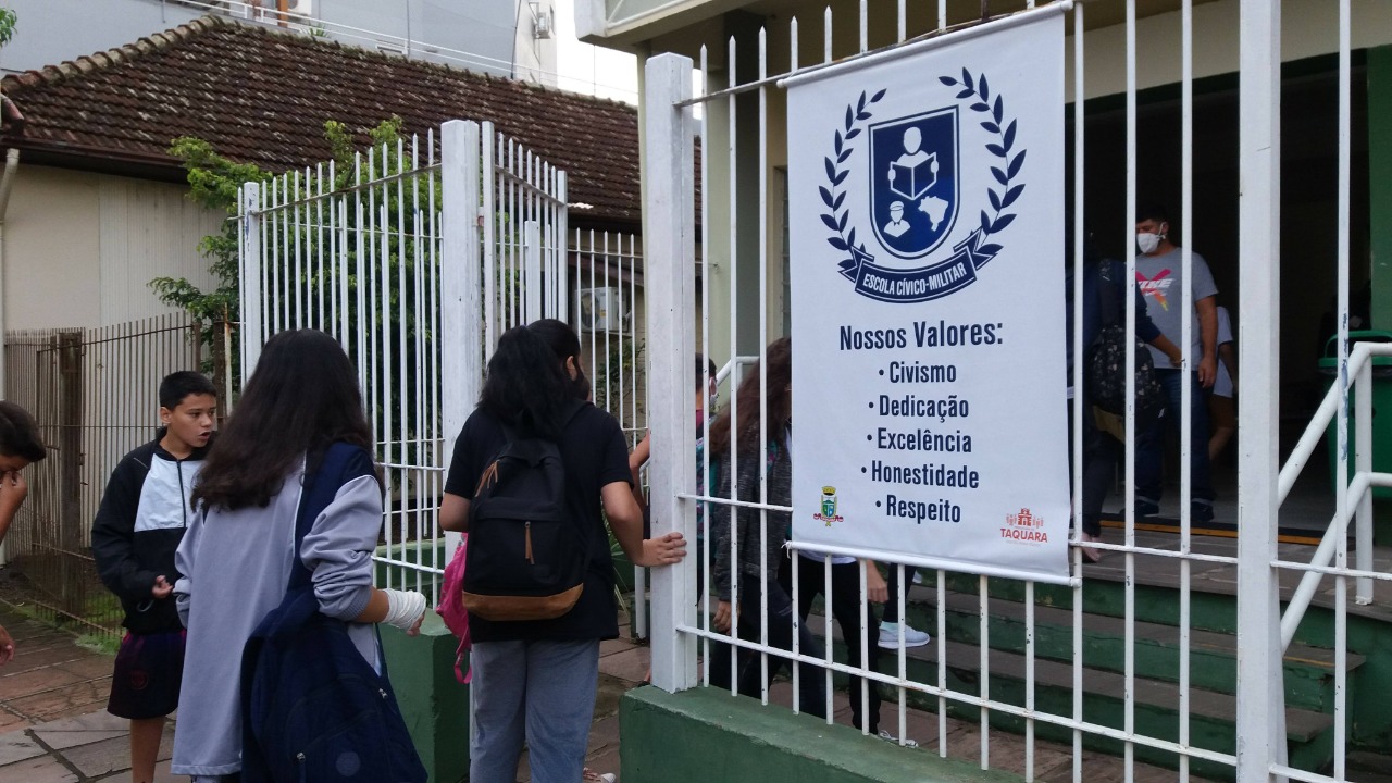 Secretaria de Educação de Taquara reabre pré-inscrições para a Escola Cívico-Militar na próxima terça-feira (19)