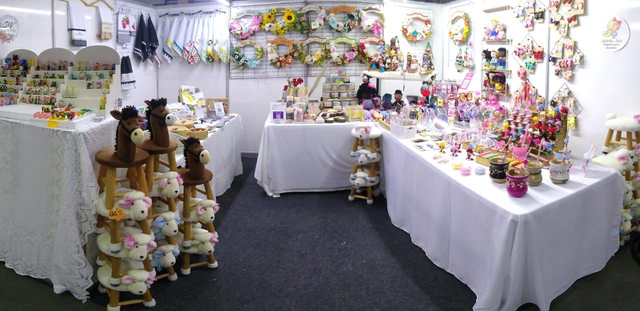 Artesãs da Mãos que Criam de Taquara participam da Feira Artesanal Sul