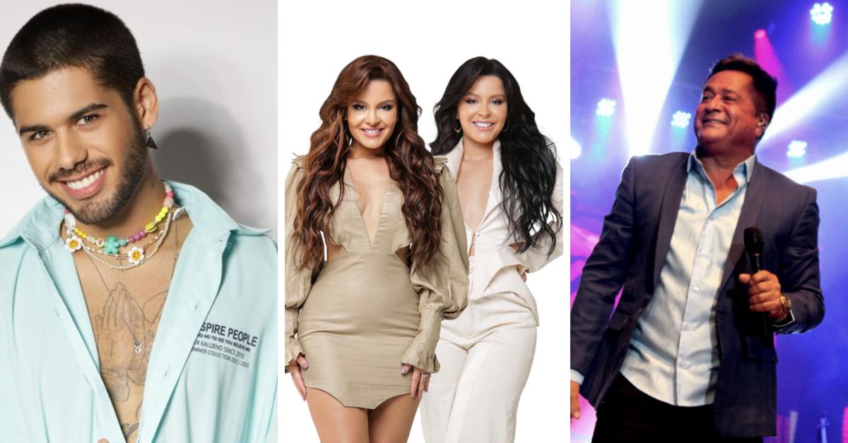 Zé Felipe, Maiara e Maraisa e Leonardo são as atrações nacionais da 37ª Festa das Rosas