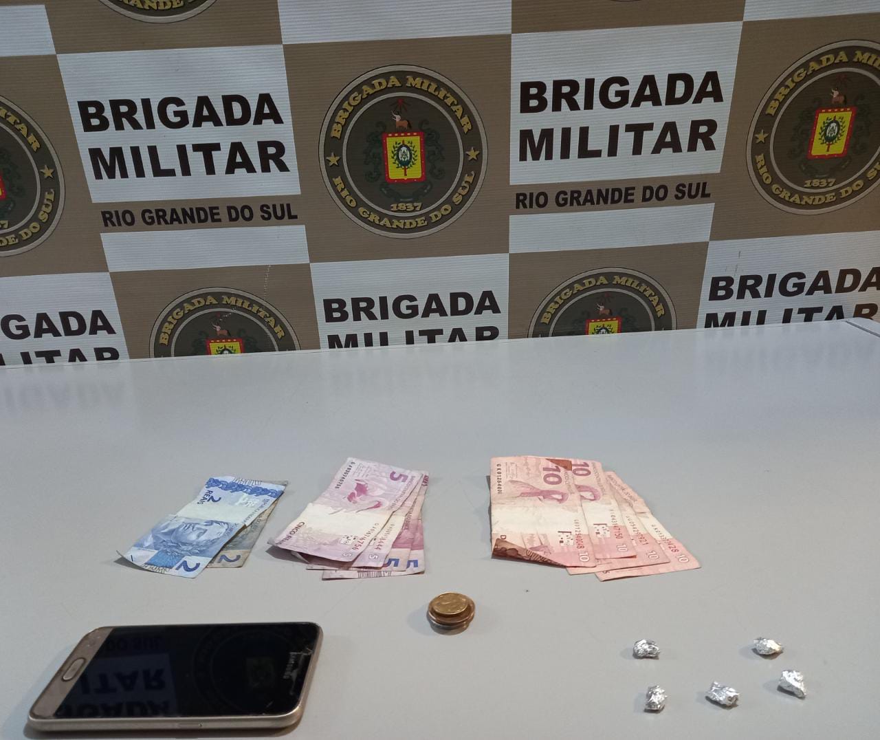 Tráfico de drogas motiva prisão em Parobé