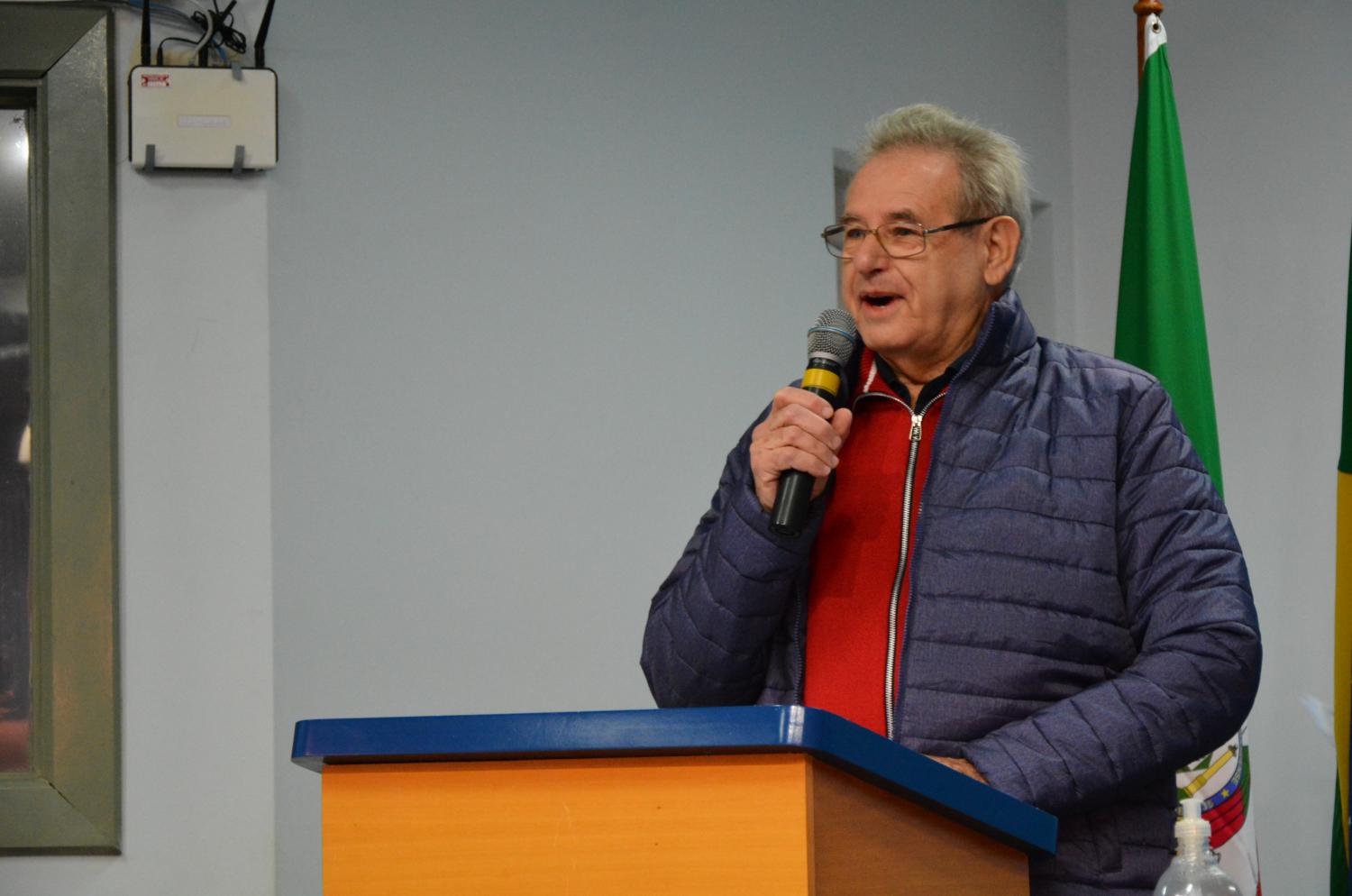 Anibaldo Kleinkauff toma posse como vereador em Taquara