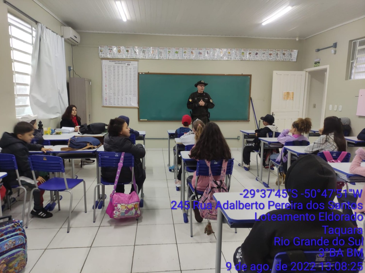 Projeto Patrulheiro Ambiental Mirim é desenvolvido pela Polícia Ambiental de Taquara