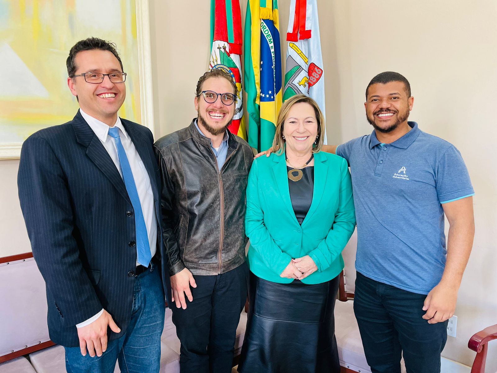 Diretoria do IACS procura a prefeitura de Taquara e propõe a revitalização da Praça Beira Rio