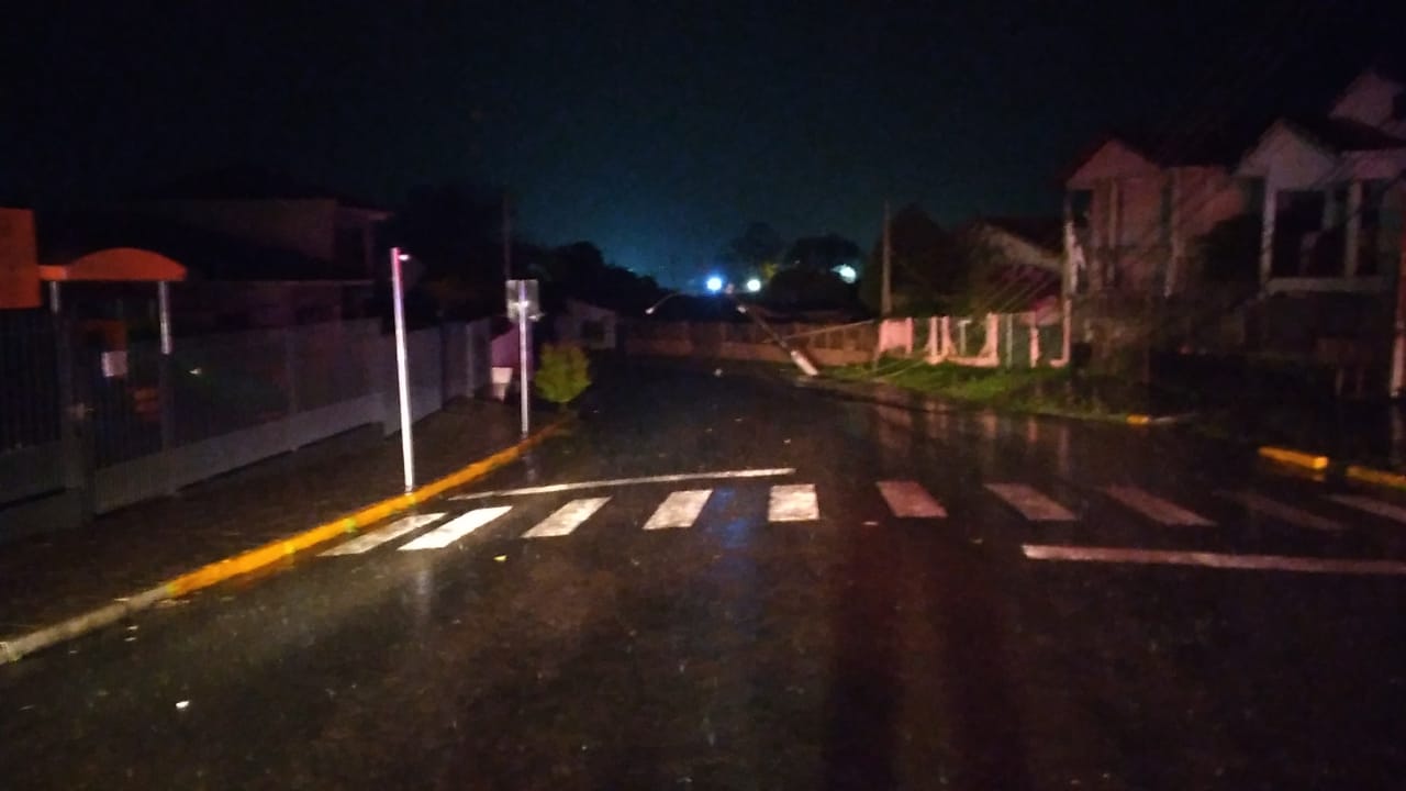 Vale do Paranhana tem registro de poucos estragos após temporal de segunda-feira (15)