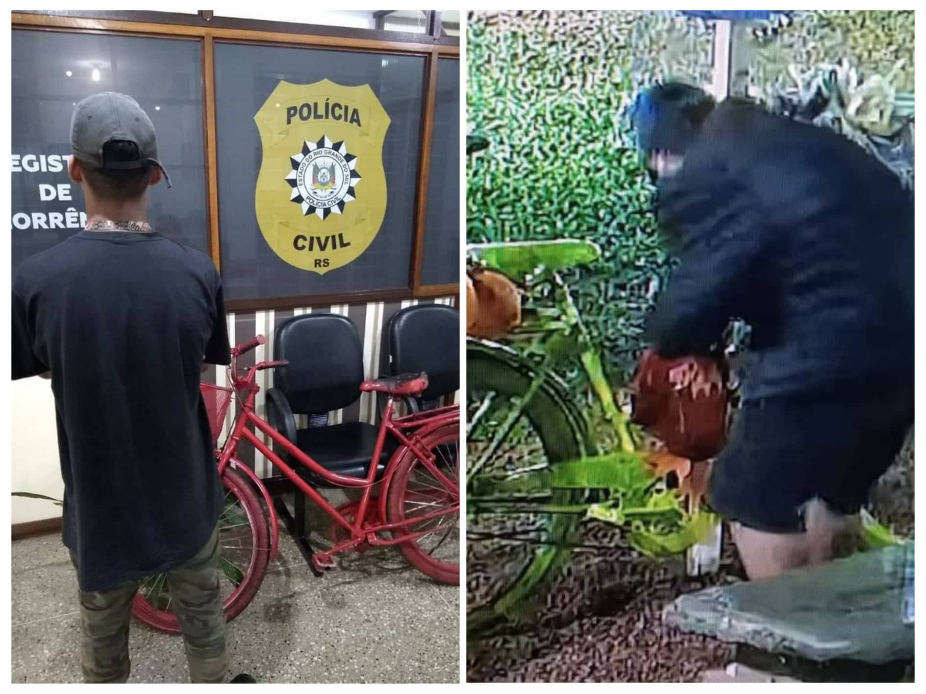 Indivíduo é preso e adolescente apreendido após furtar bicicletas utilizadas como enfeite da Festa do Colono em Três Coroas