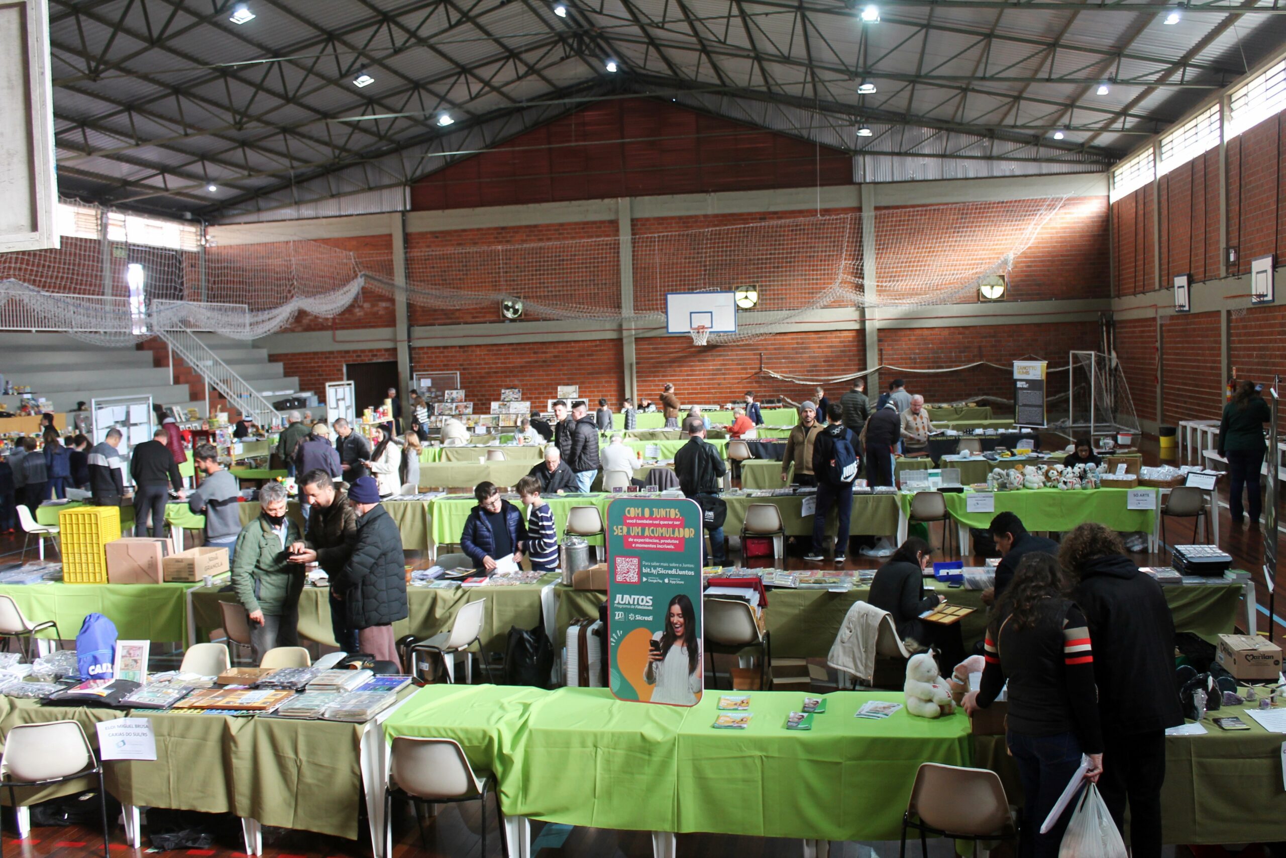 15º Encontro Nacional de Filatelia, Numismática e Colecionismo de Taquara segue até hoje (20)