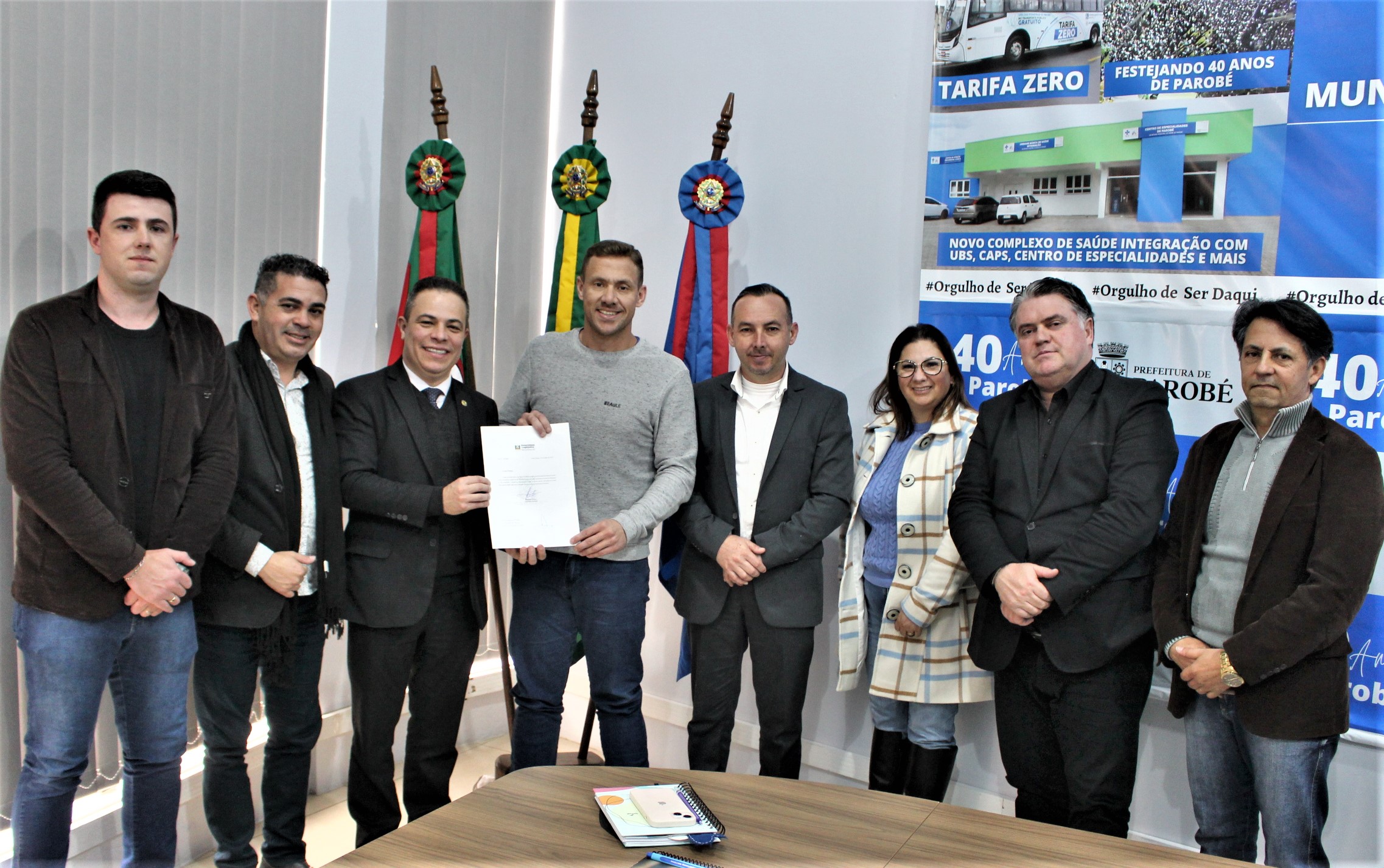 Deputado estadual entrega emenda de R$ 100 mil para a Saúde de Parobé