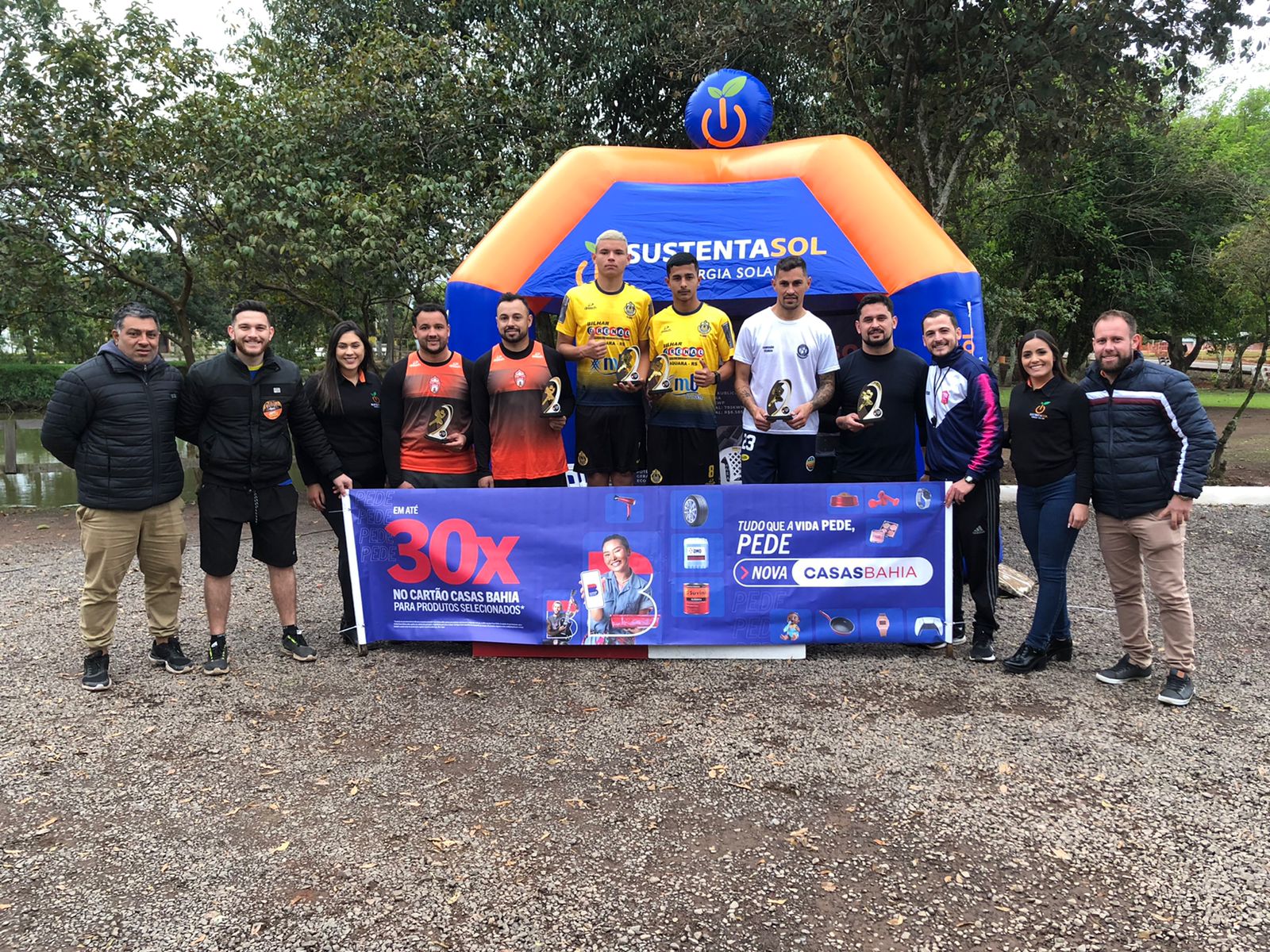 Taquara sedia o primeiro Torneio de Futmesa no Parque do Trabalhador