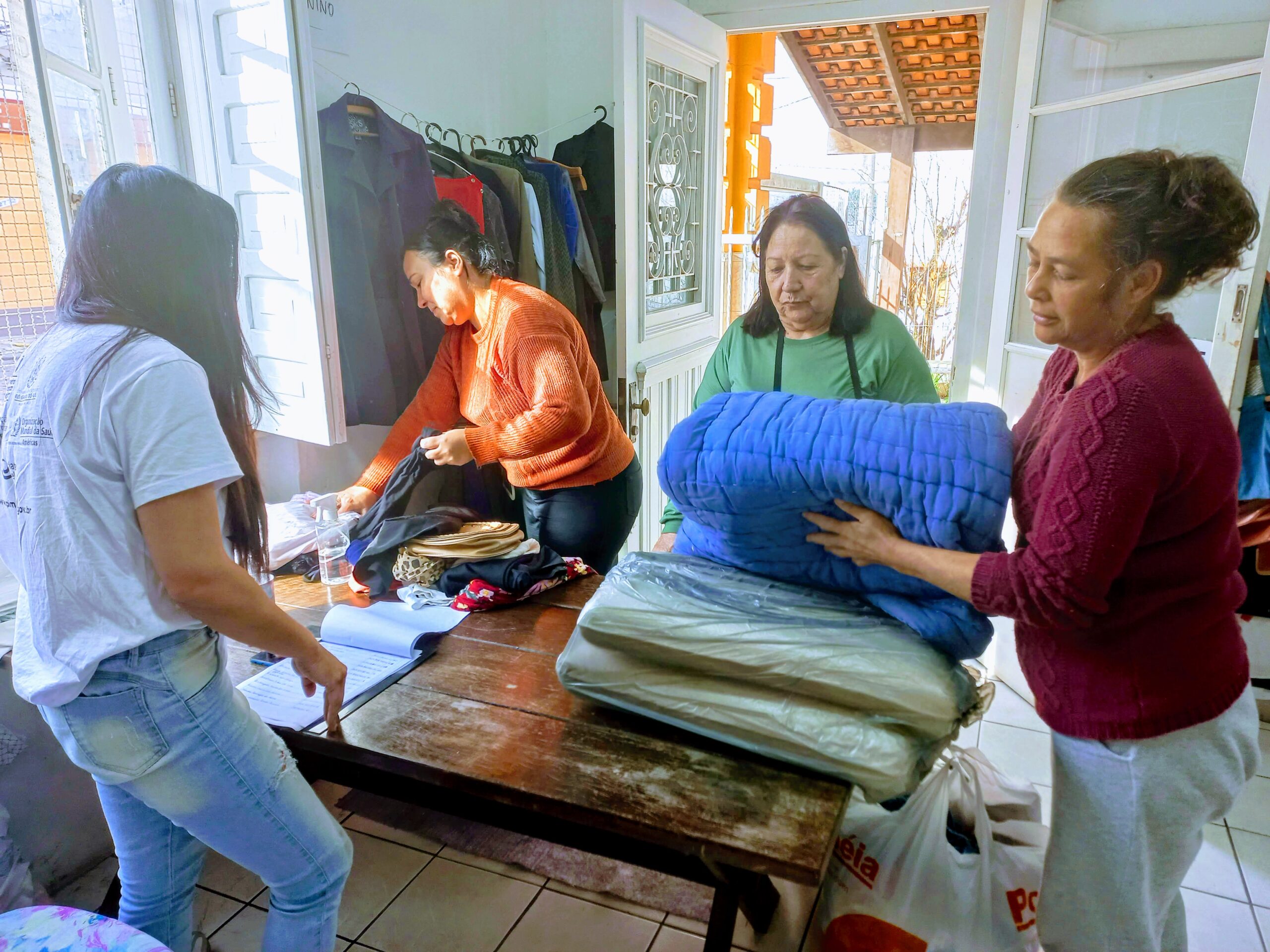 Varal Solidário de Taquara já atendeu mais de 300 pessoas em Taquara neste ano