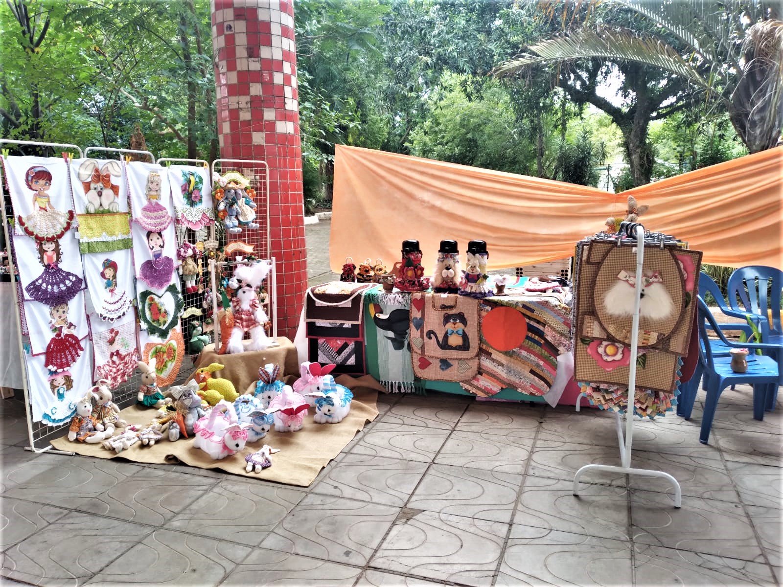 Artesãos realizam feira especial para o Dia dos Pais em Parobé