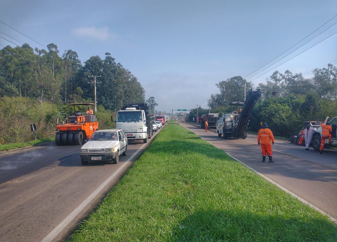 Motoristas devem redobrar atenção com obras da EGR nas rodovias do Vale do Paranhana