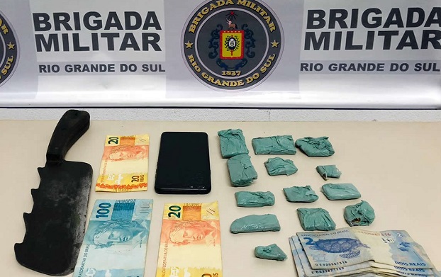 Homem é preso por tráfico de drogas em Três Coroas