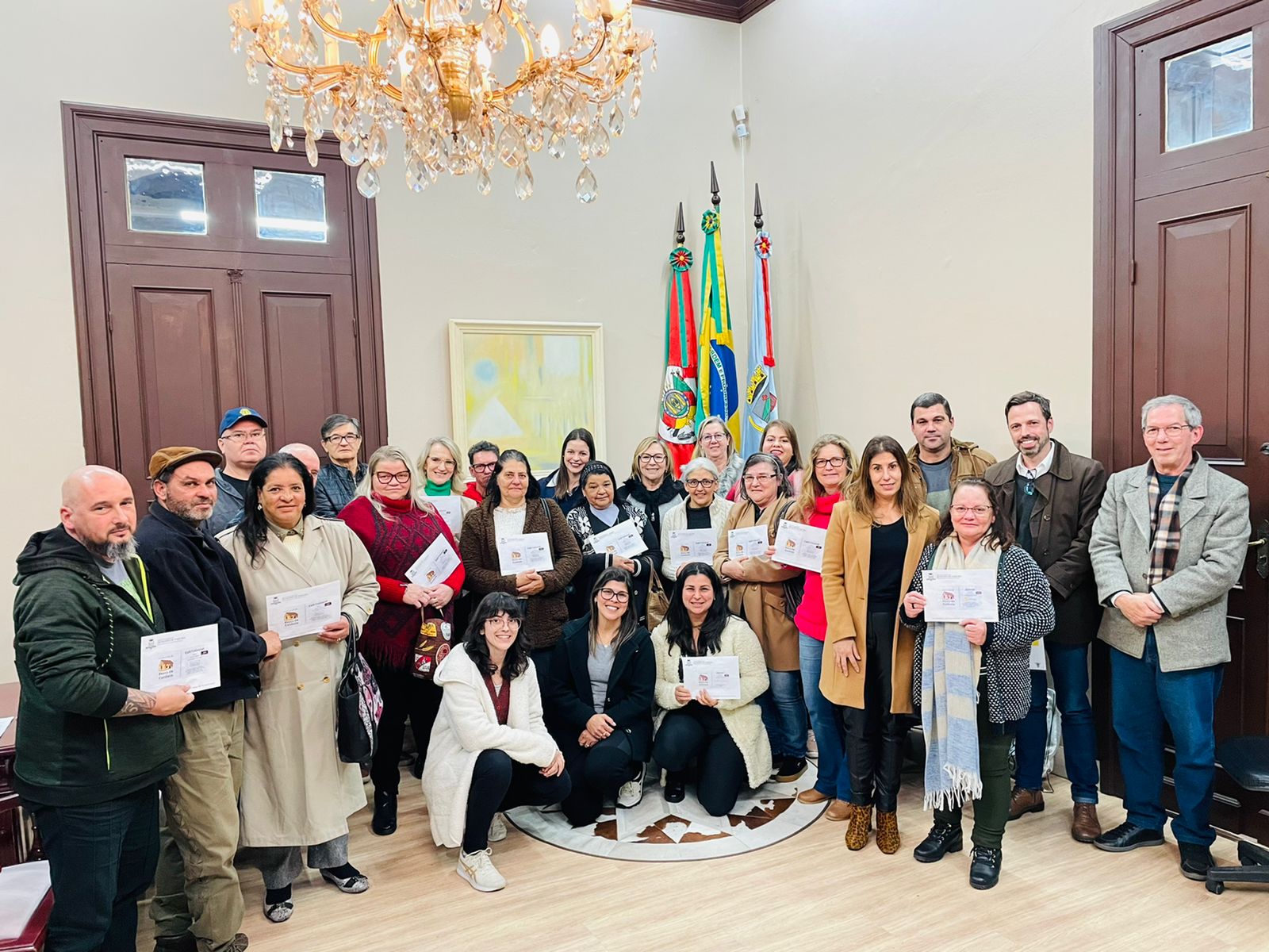 Prefeitura de Taquara entrega R$ 11,6 mil a entidades participantes da Festa da Colônia