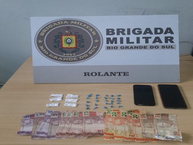 Três pessoas são presas por tráfico de drogas em Rolante