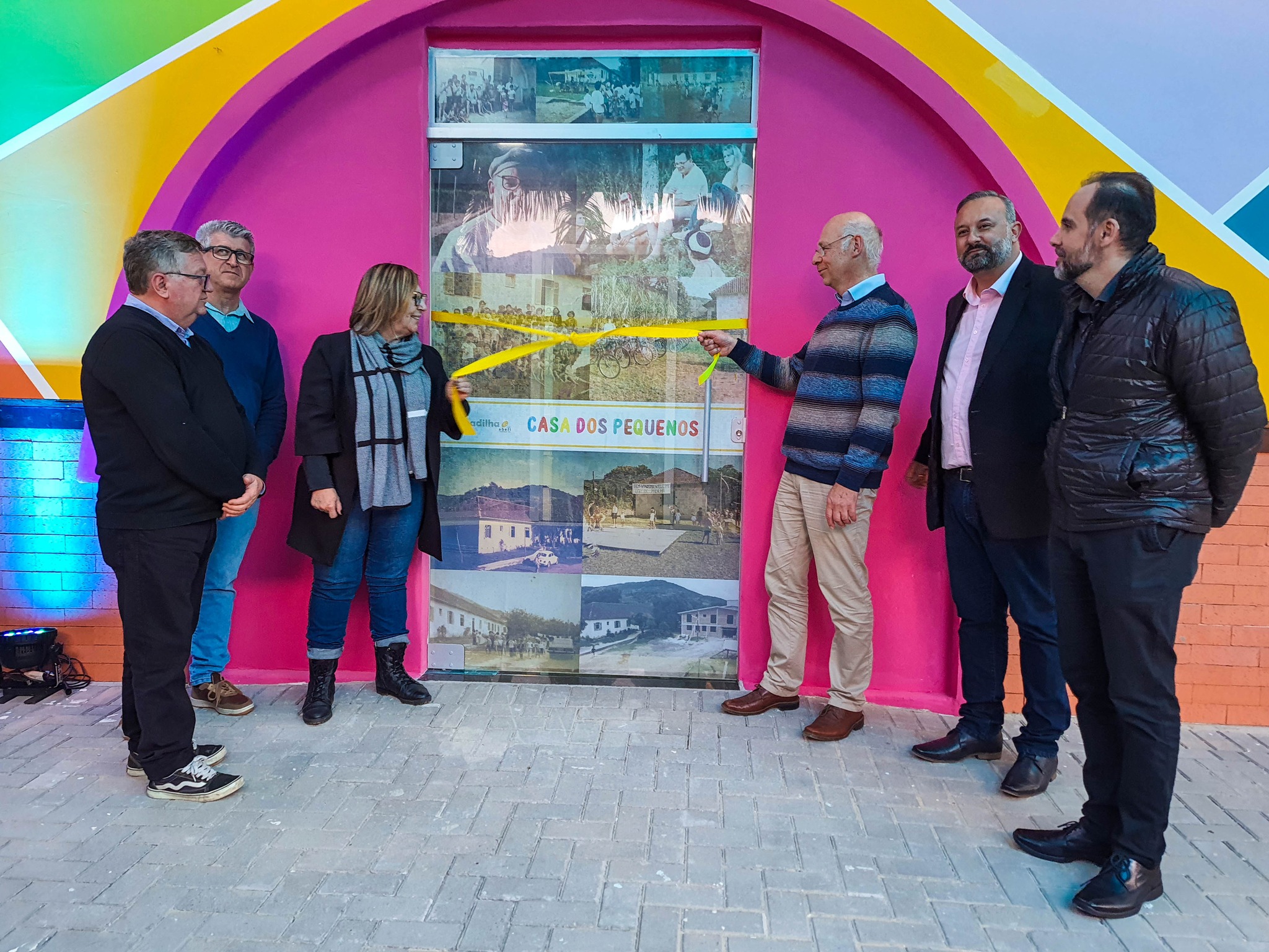 Lar Padilha inaugura obra de modernização em Taquara