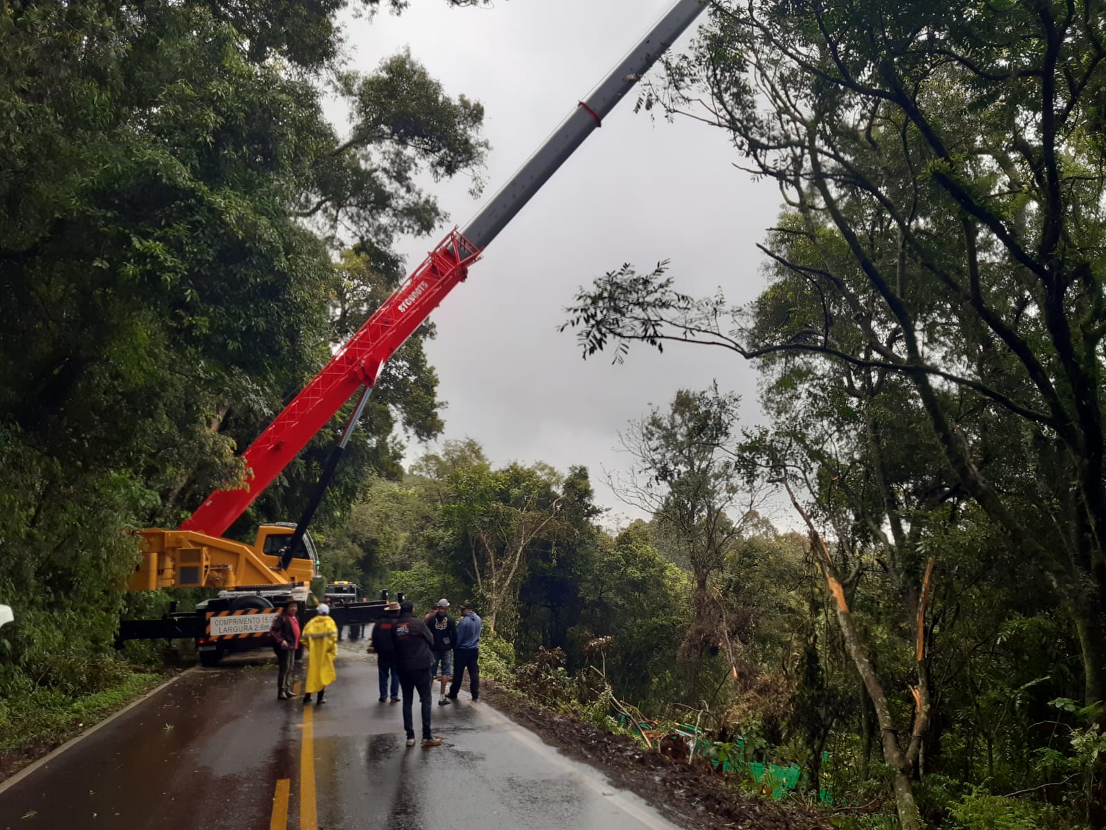 Trânsito na ERS-020 é liberado após novo bloqueio realizado nesta quinta-feira (22)