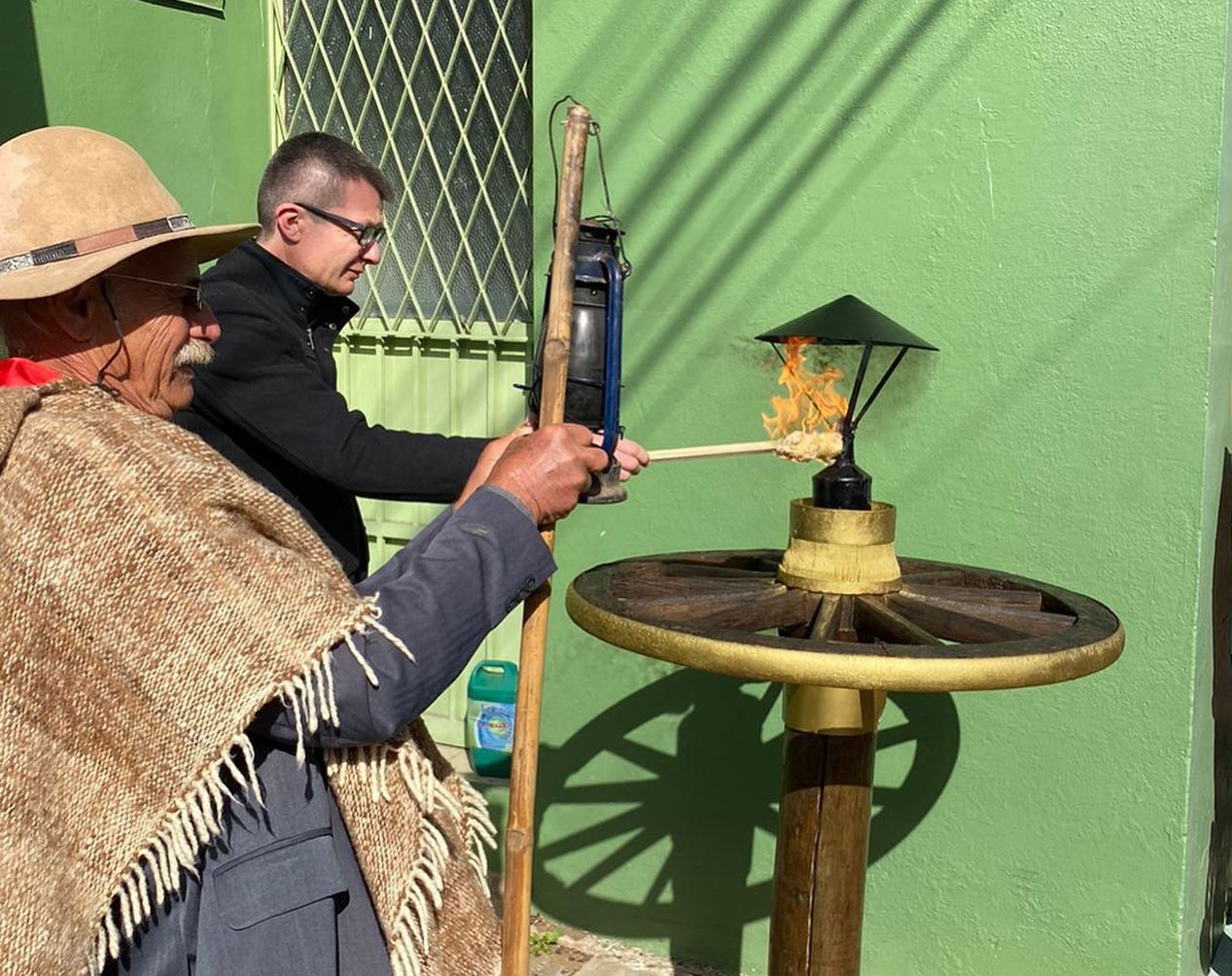 Acendimento da Chama Crioula marca o início dos Festejos Farroupilhas em Igrejinha