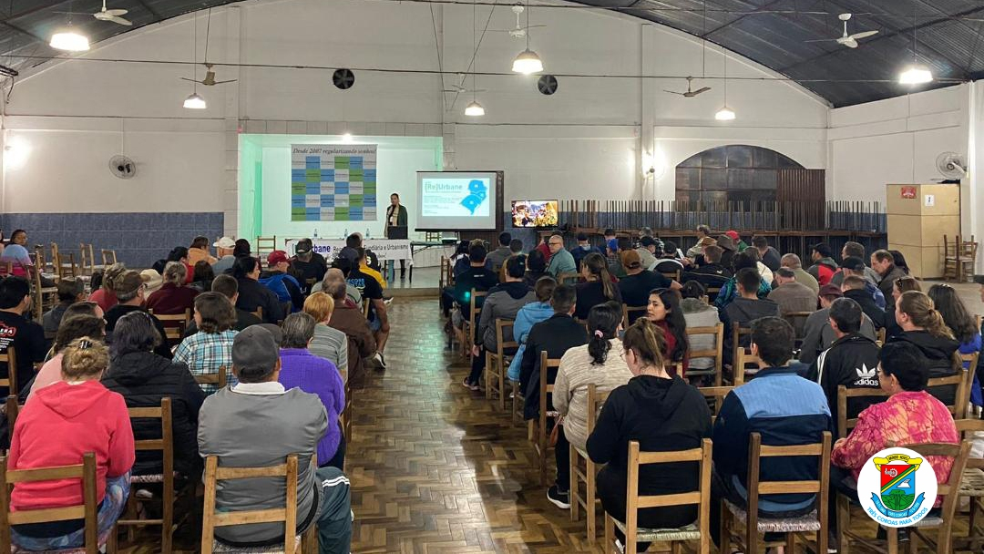 Três Coroas realiza reunião sobre regularização fundiária com moradores da Linha Café Baixa