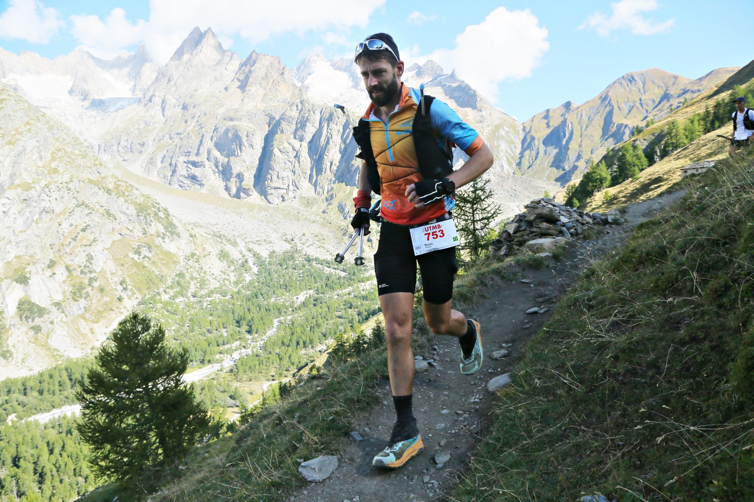 Bruno Bauer: atleta de Taquara conta como foi sua experiência no Ultra Trail do Mont-Blanc, na França