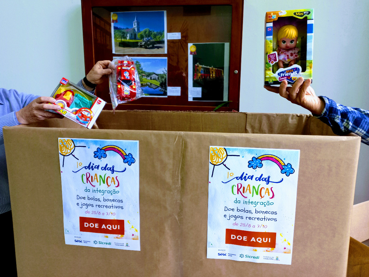 Doação de brinquedos para o Dia das Crianças da Integração de Taquara pode ser realizada até a próxima semana