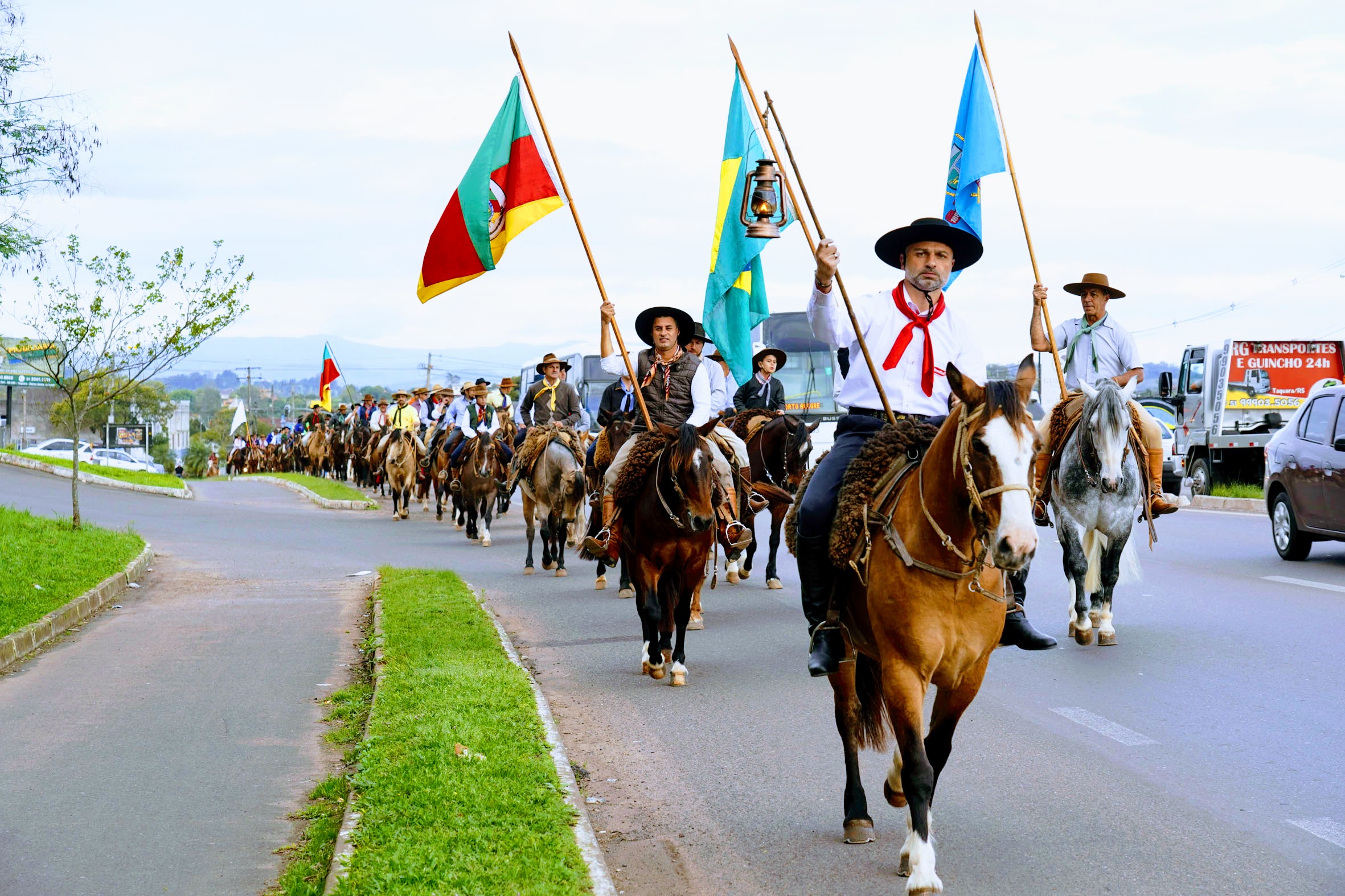 14º Festejos Farroupilhas do Paranhana iniciará nesta sexta-feira (09) com a cavalgada da Chama Crioula em Taquara