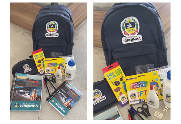 Igrejinha investe cerca de meio milhão de reais em kits de material escolar para educação municipal