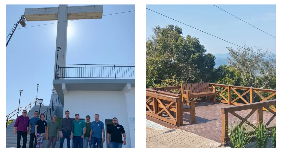 Prefeitura investe em reformas e melhorias no Monte da Fé em Igrejinha