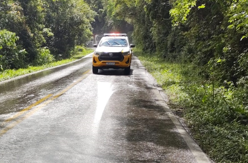 Liberado o trânsito na ERS-020 em Três Coroas