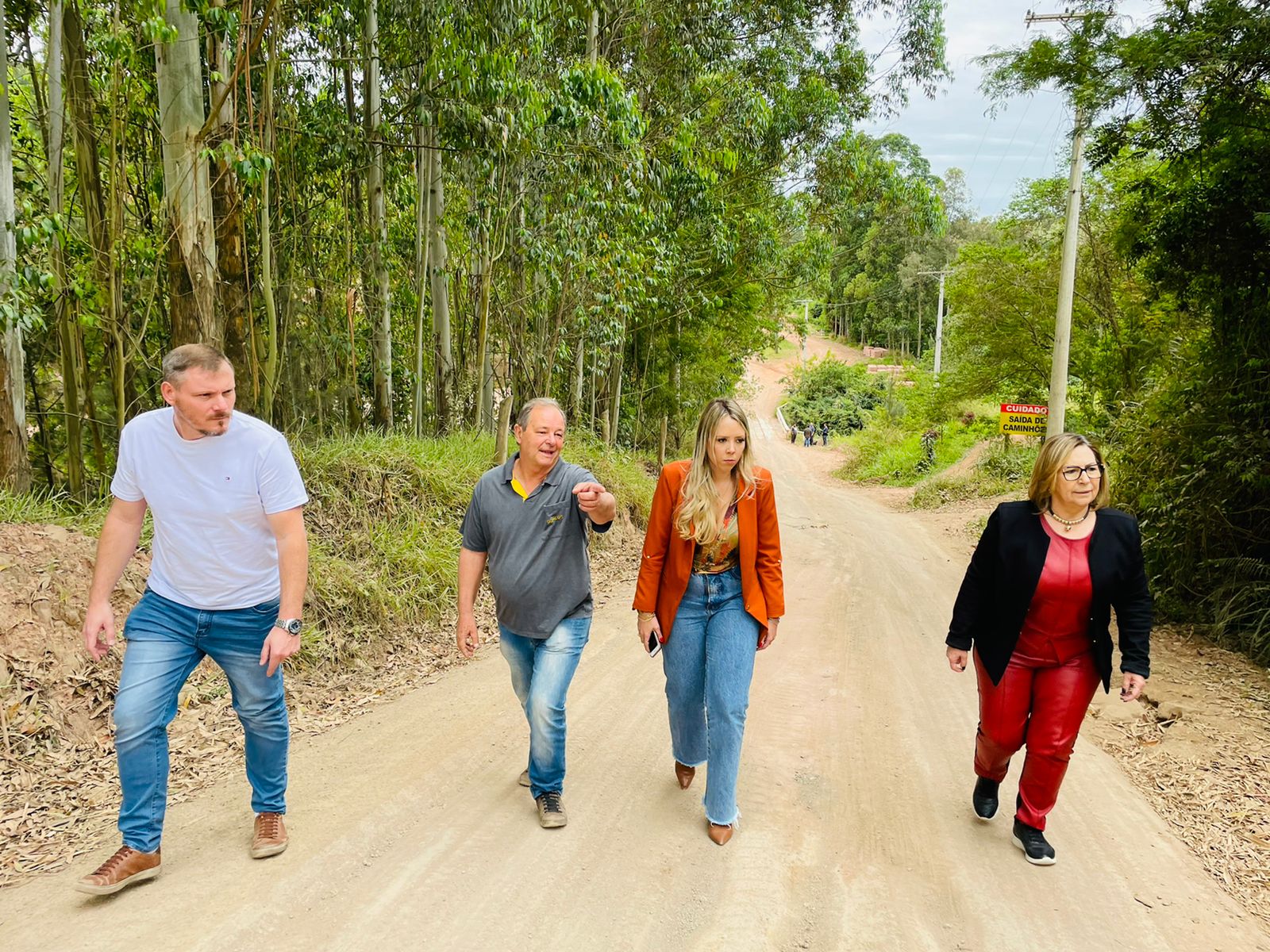 Asfaltamento na lomba da Grota terá início na próxima semana em Taquara