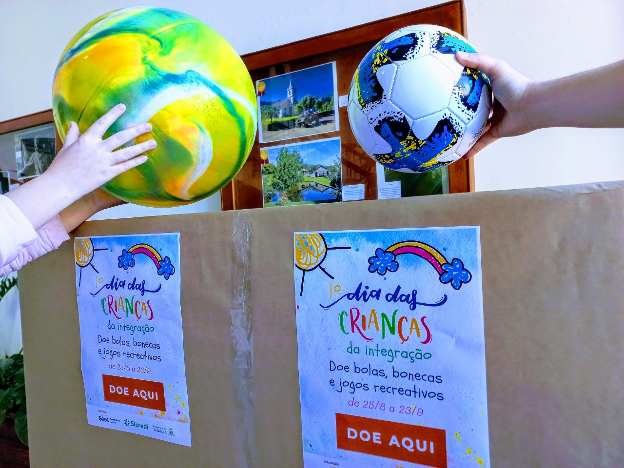 Doação de brinquedos para o 1° Dia das Crianças da Integração de Taquara segue até 23 de setembro
