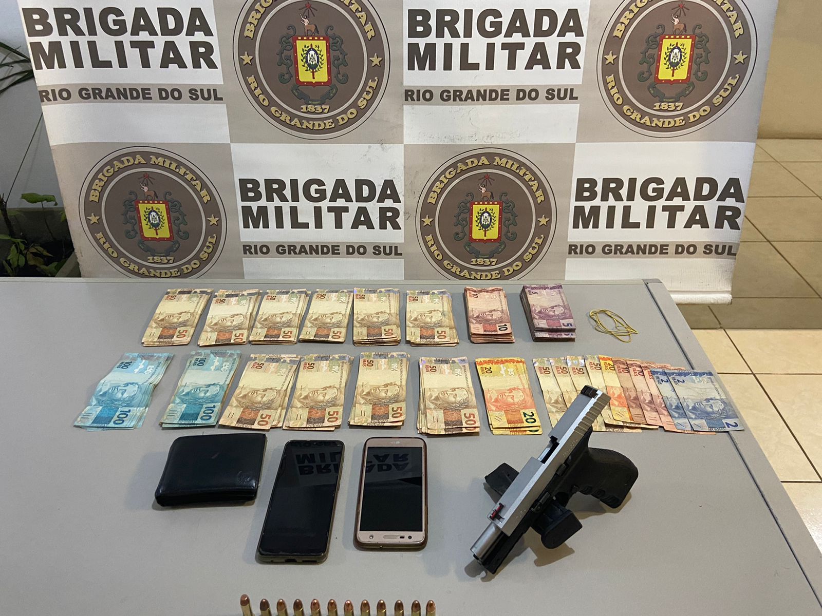 Homem é preso em Taquara após assalto a estabelecimento em Rolante