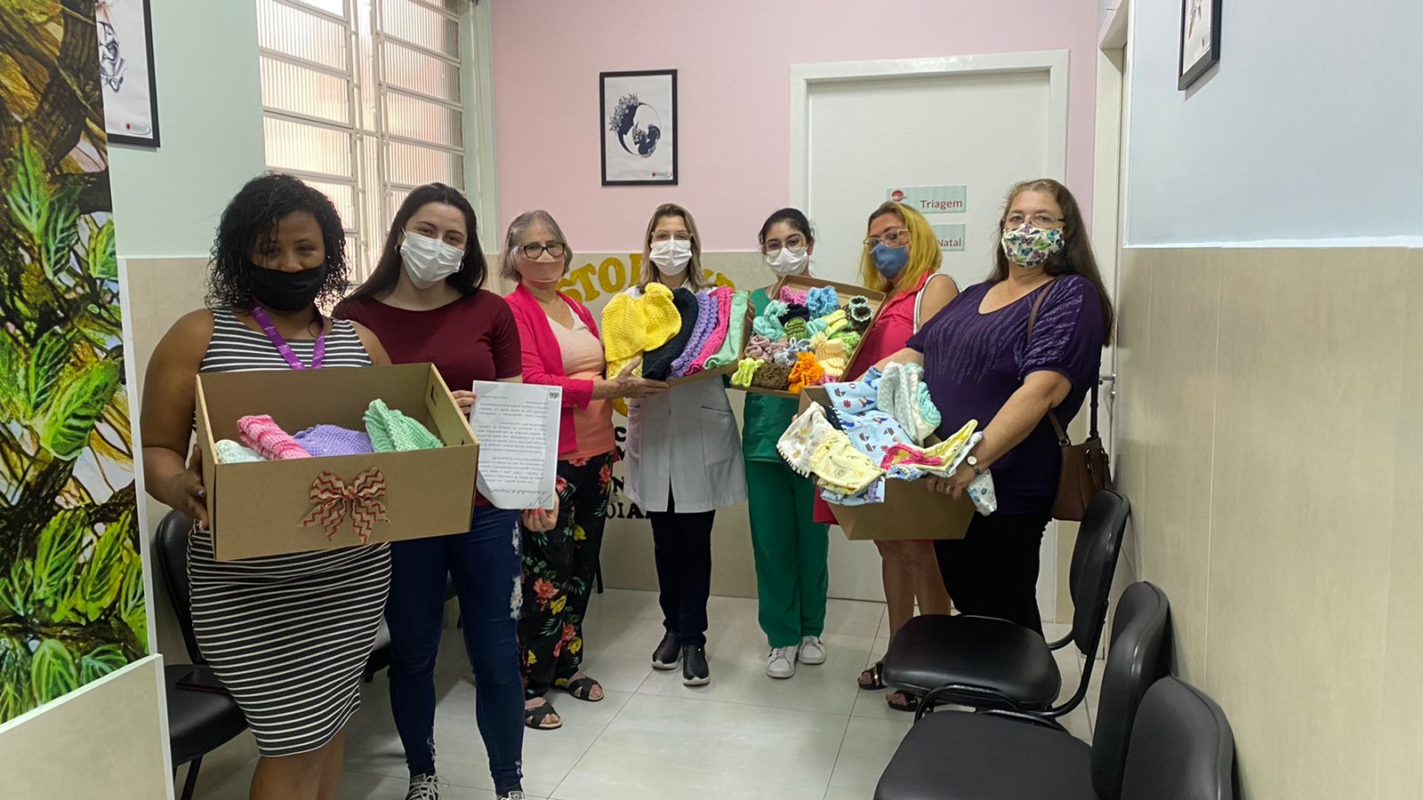 Centro de Referência e Assistência Social de Igrejinha realiza doações ao Hospital Bom Pastor
