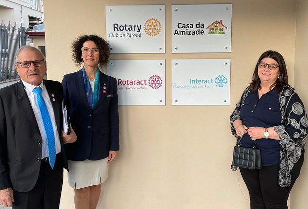Governadora do Rotary Internacional conhece trabalho desenvolvido pelo Rotary Club Parobé