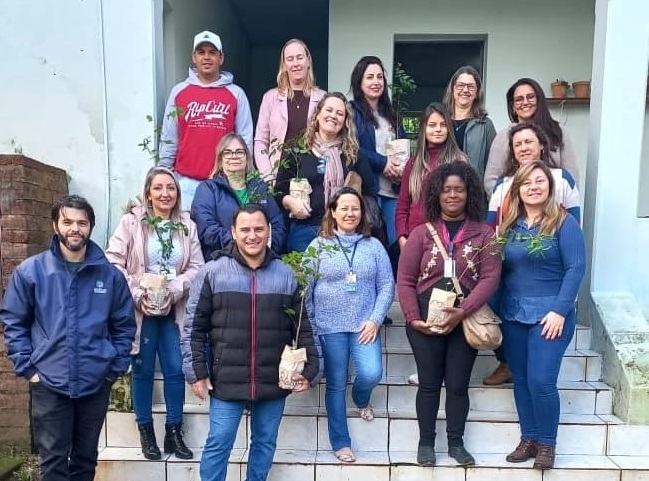 Secretaria do Meio Ambiente de Parobé recebe nova visita do Coletivo Educador de Taquara