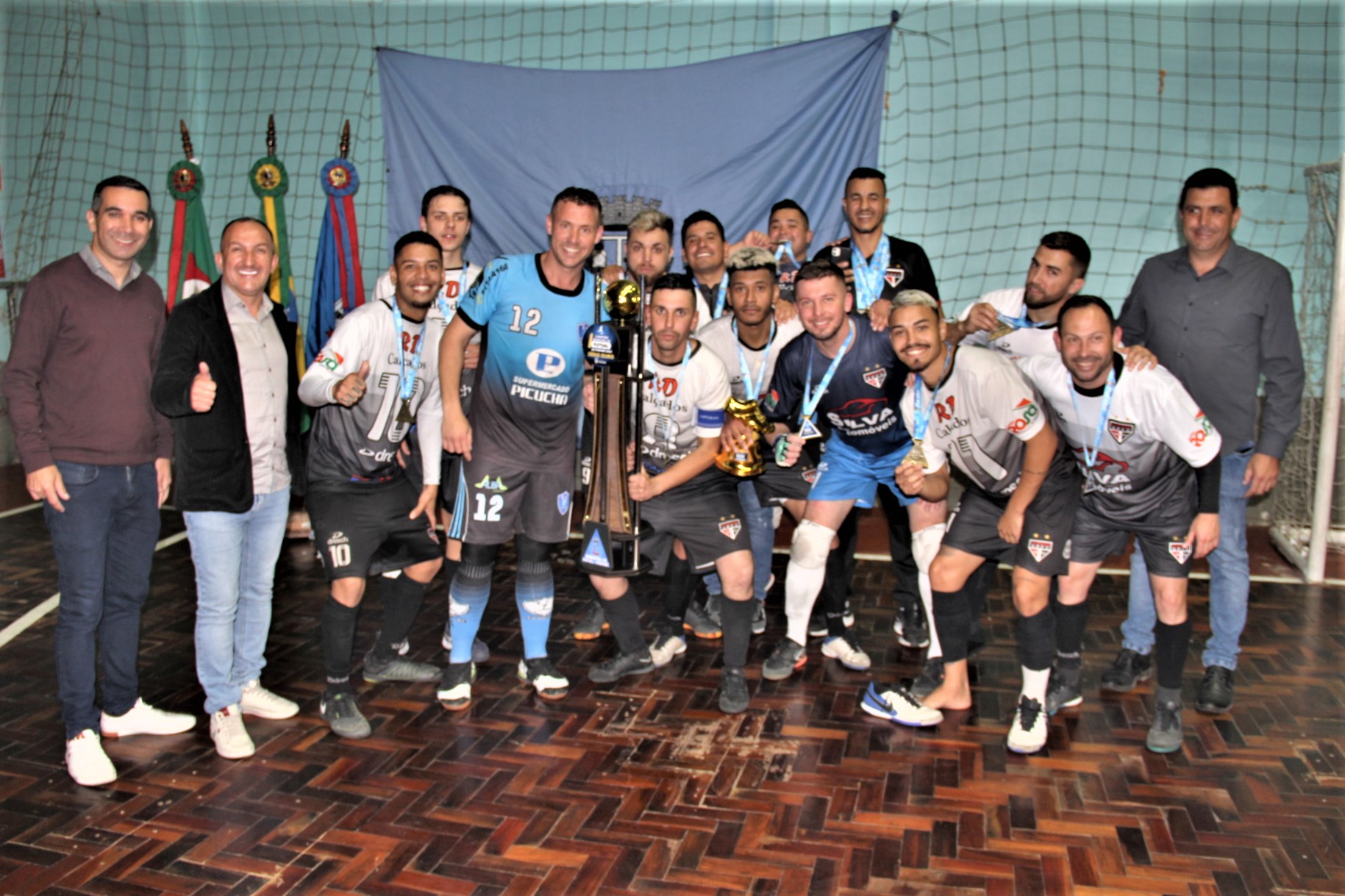 Kafunfa é vencedor do Campeonato Municipal de Futsal de Parobé
