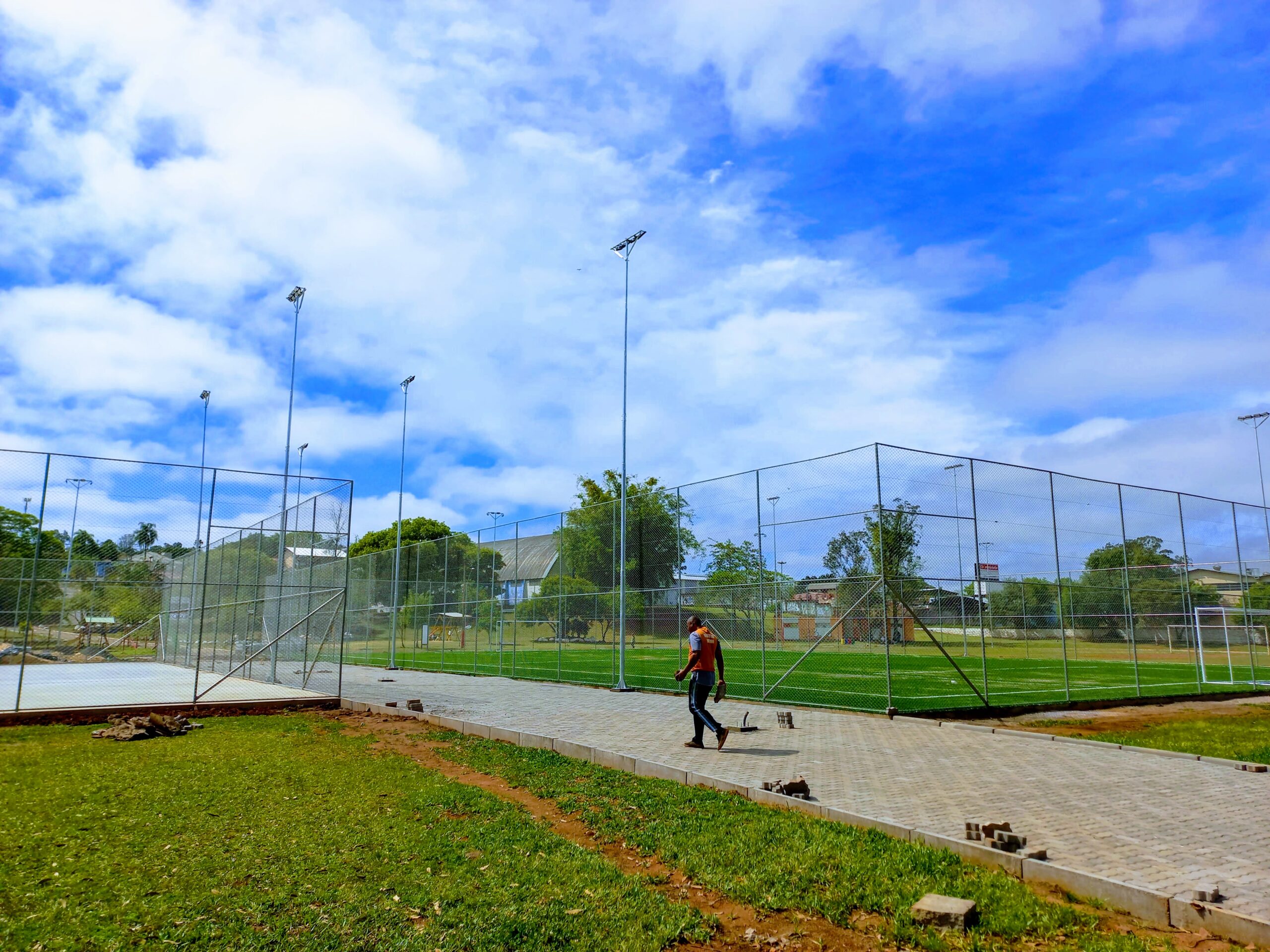 Revitalização do Parque do Trabalhador está prestes a ser concluída em Taquara