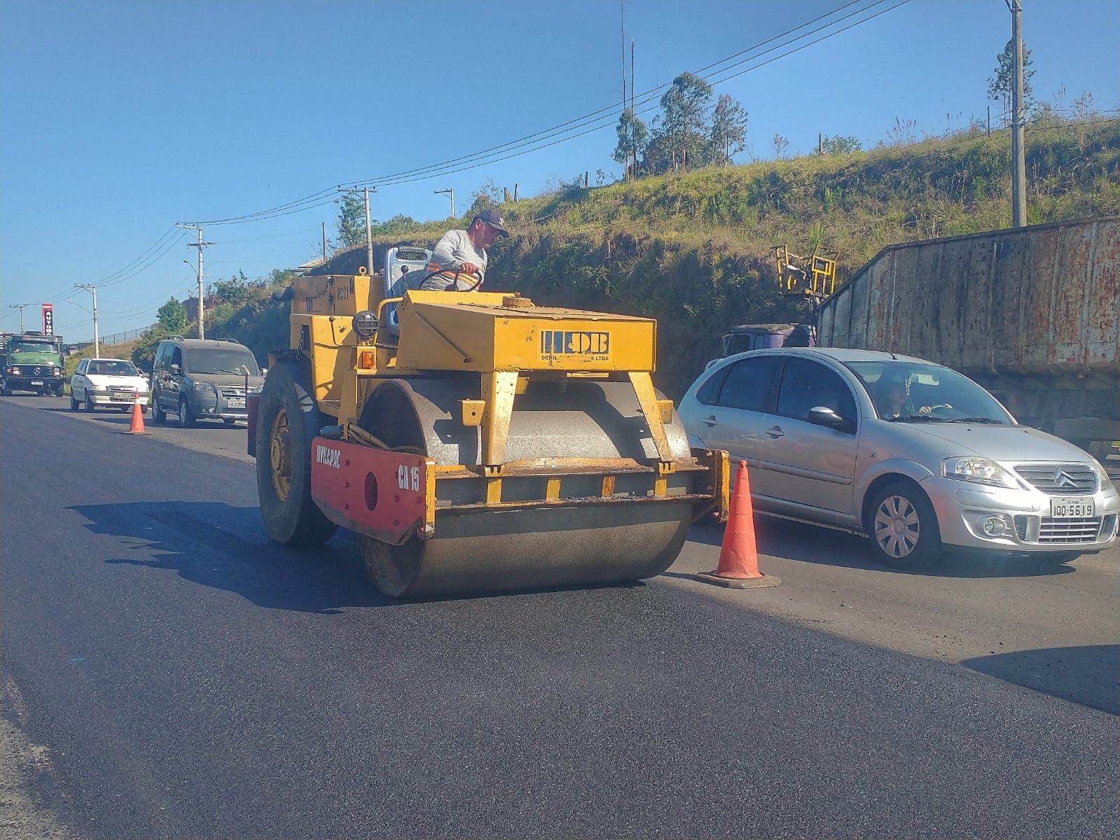 Trânsito na ERS-239 sofre alteração temporária em Parobé