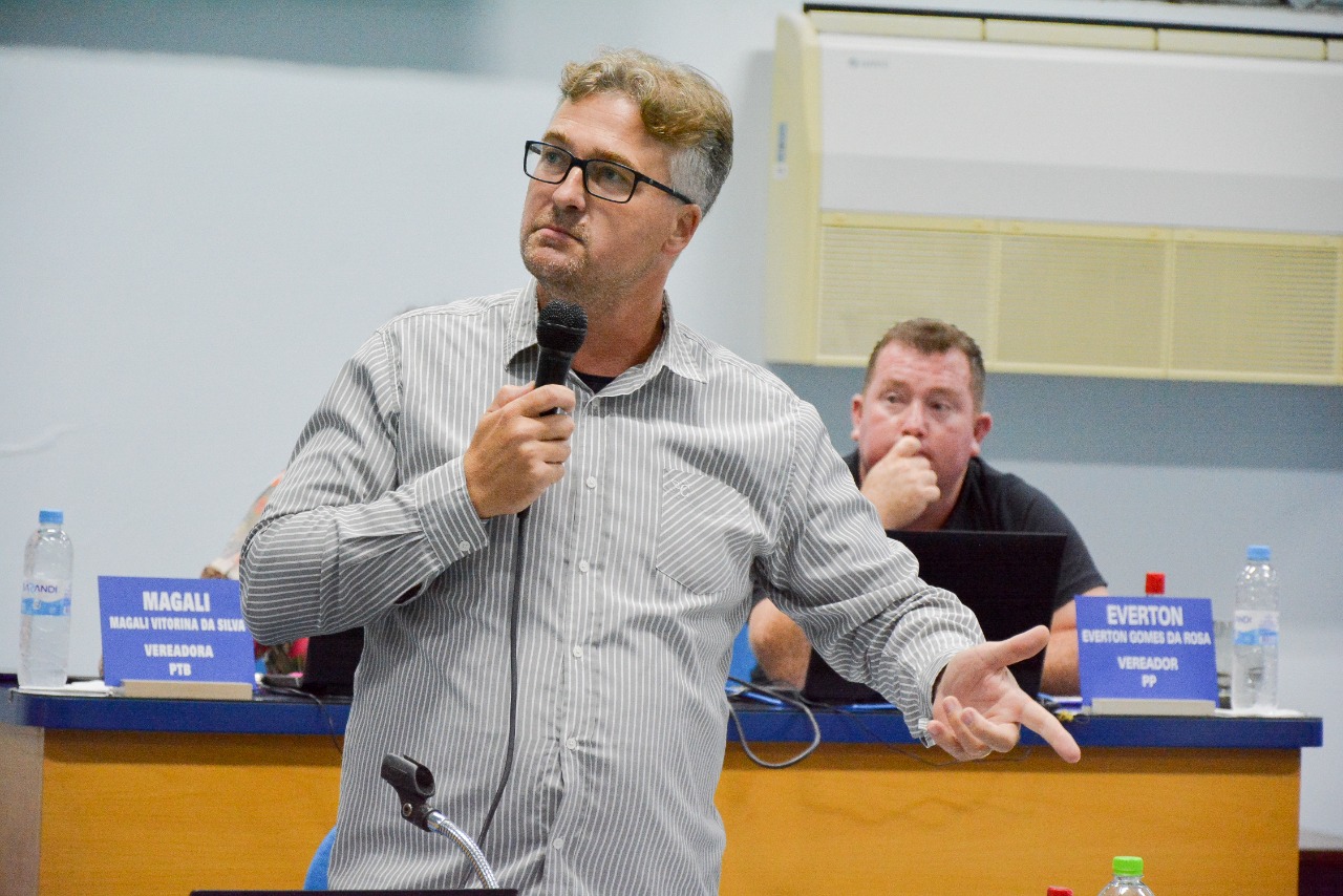 Vereador Sandro Montemezzo retorna após licença não remunerada