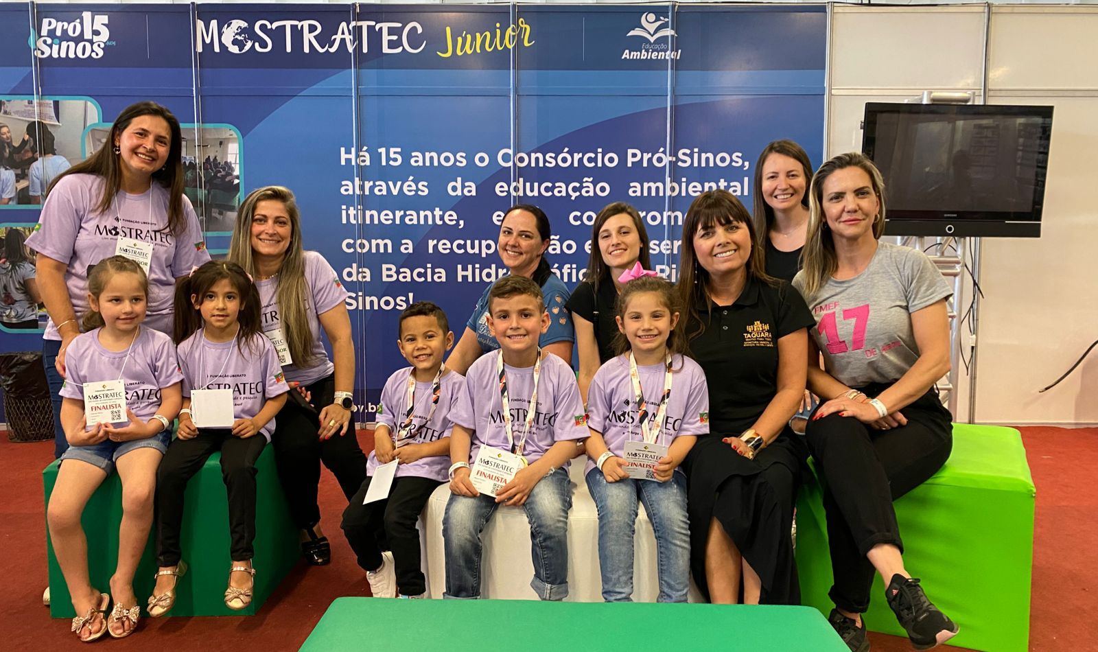 Alunos de Taquara representam o Município na Mostratec