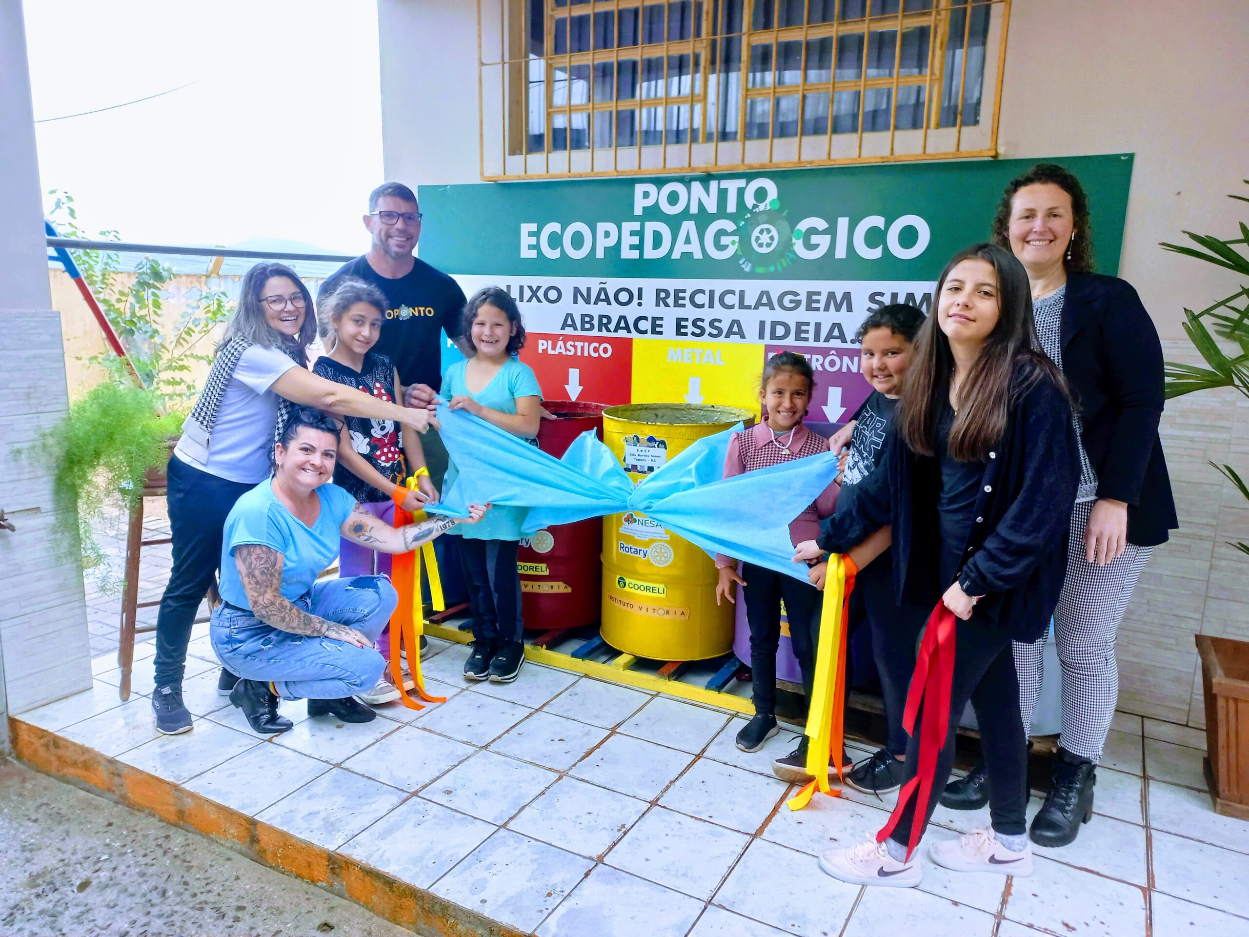 Escolas de Taquara recolhem cerca de 14 toneladas de recicláveis anualmente