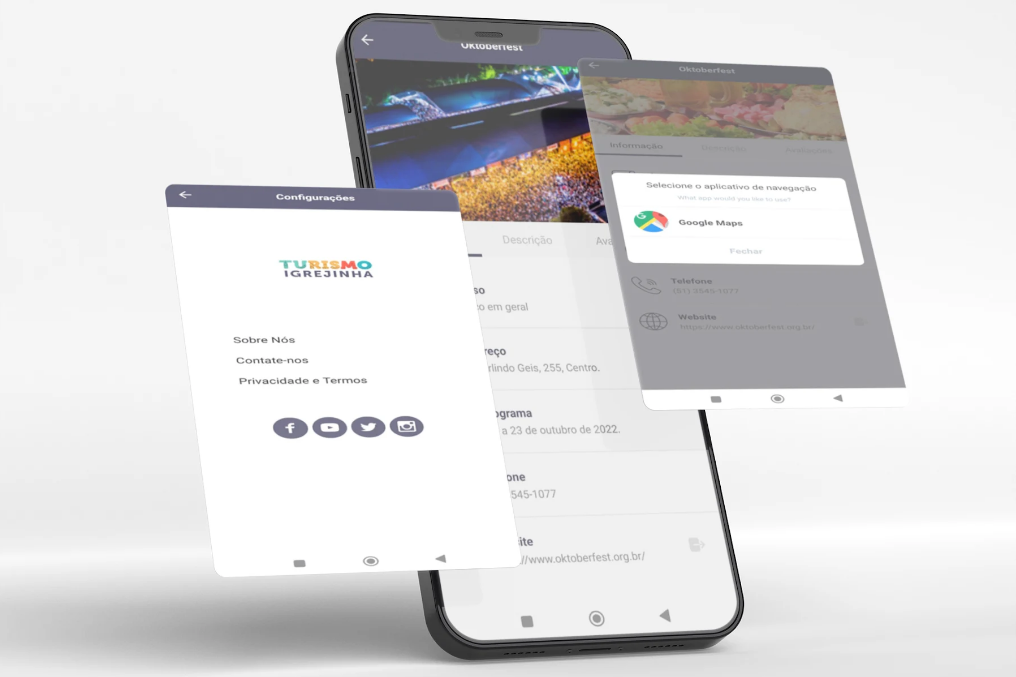Igrejinha lança aplicativo gratuito que apresentará pontos turísticos do município