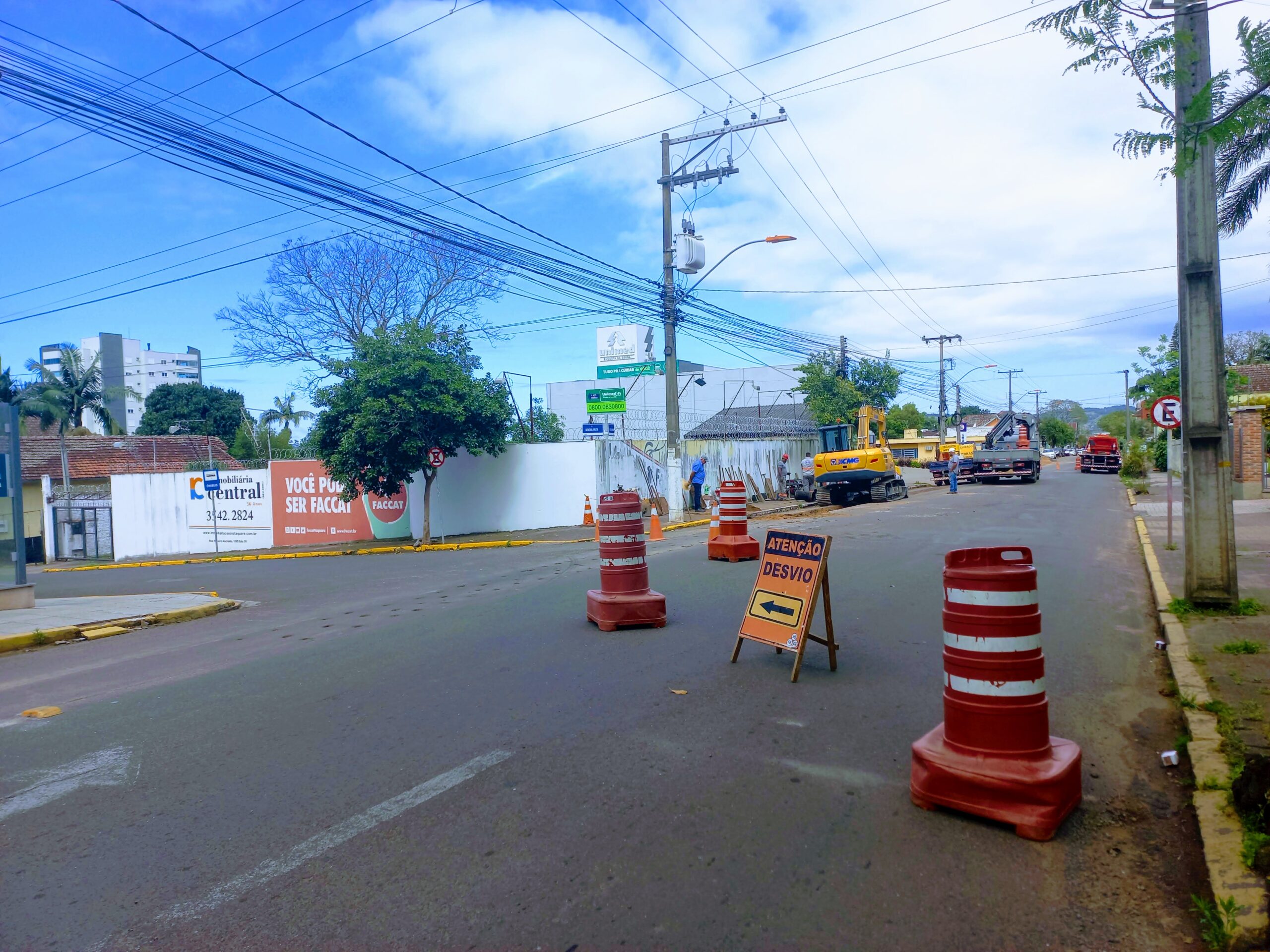 Prefeitura de Taquara informa alterações no trânsito da Rua Tristão Monteiro
