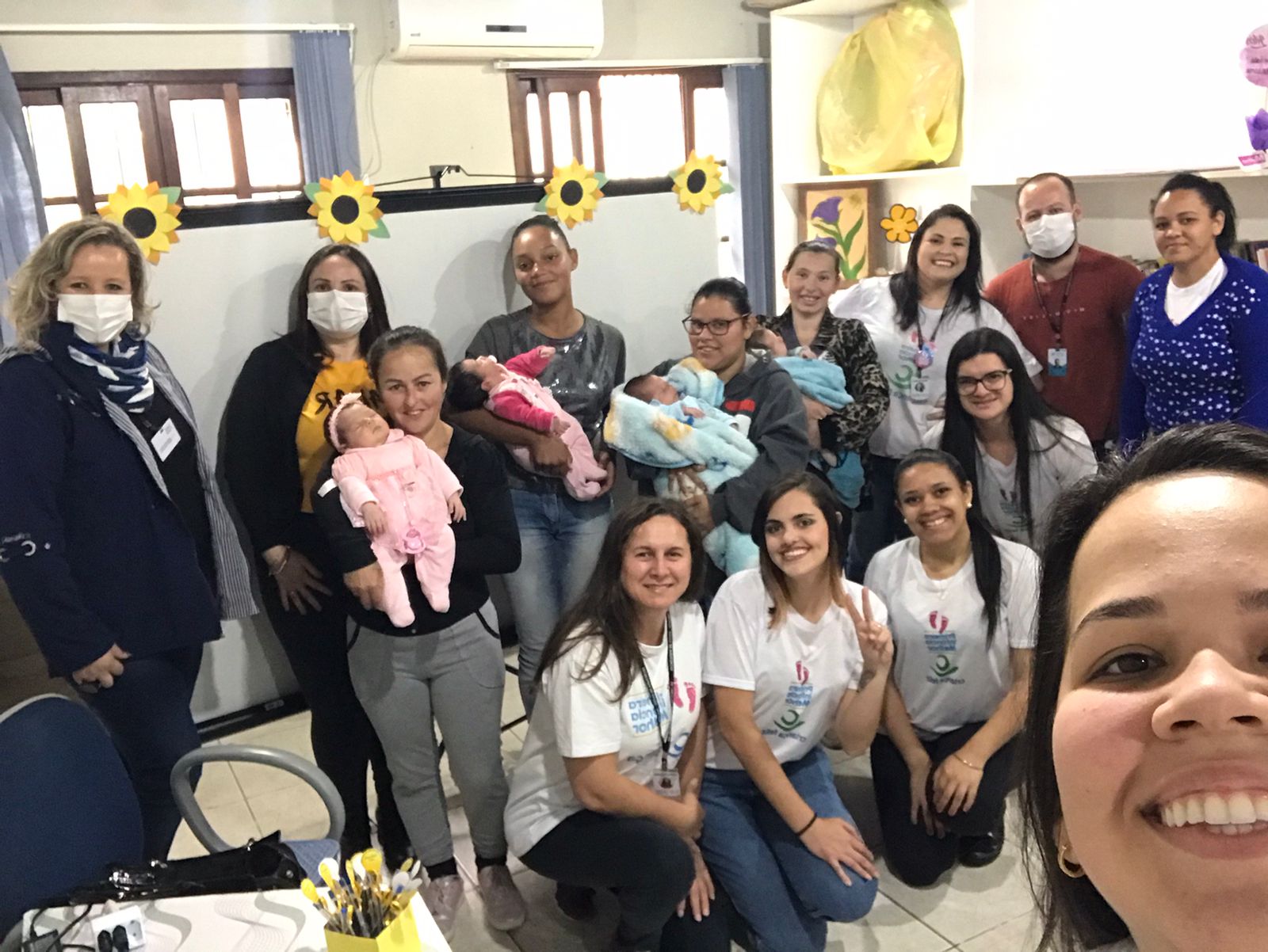 Parobé: famílias atendidas nos programas PIM e Criança Feliz participam de ações do Setembro Amarelo